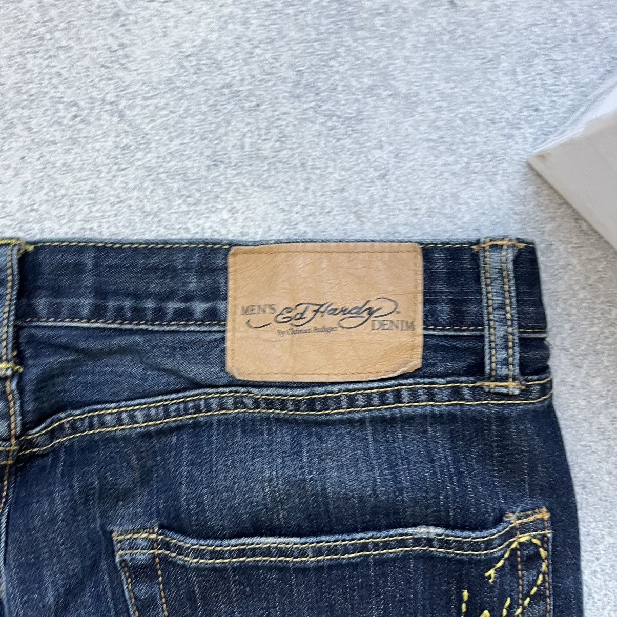 Ed Hardy Vintage Ed Hardy Jeans by Christian Audigier Pants Y2K Size US 34 / EU 50 - 5 Thumbnail