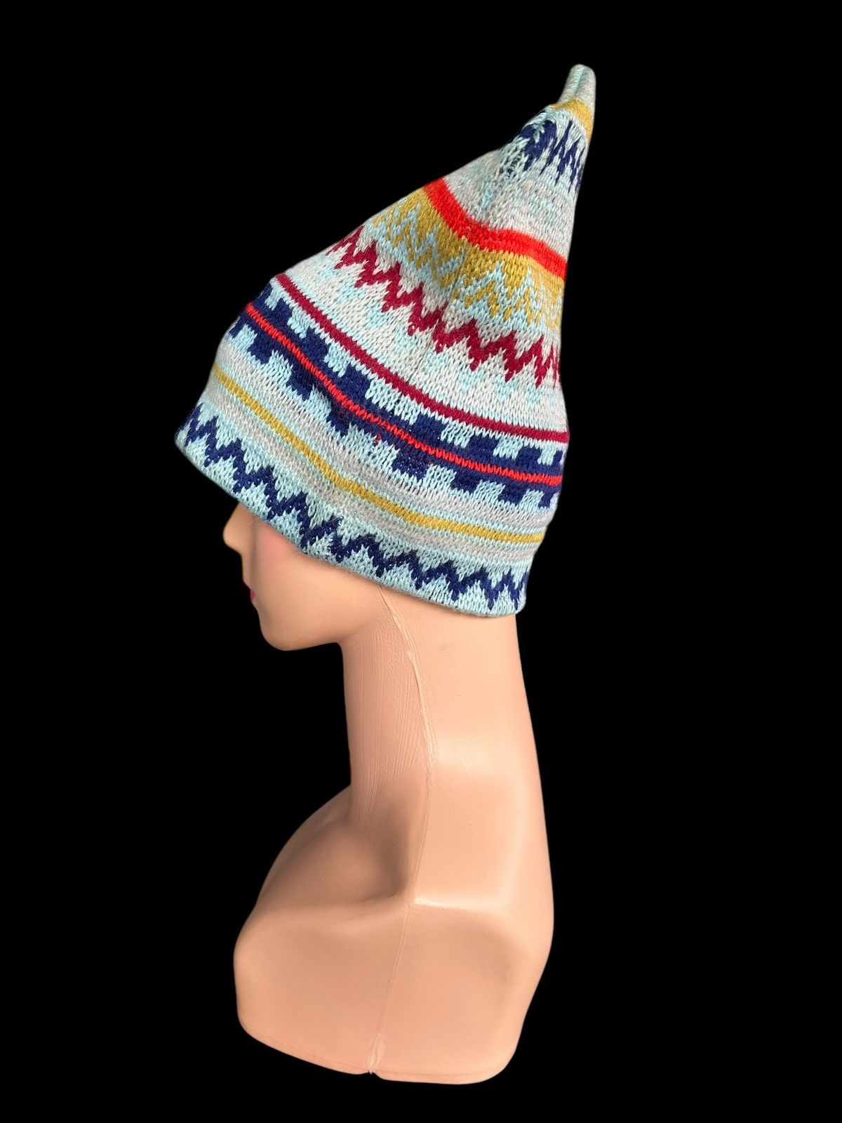 Japanese Brand × Kapital × Vintage Mohawk Vtg Yamaha Japanese Knitt Beanie Size ONE SIZE - 8 Thumbnail