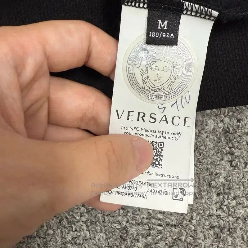 Versace Versace Black Silk Men's Jacket . Size US M / EU 48-50 / 2 - 4 Thumbnail