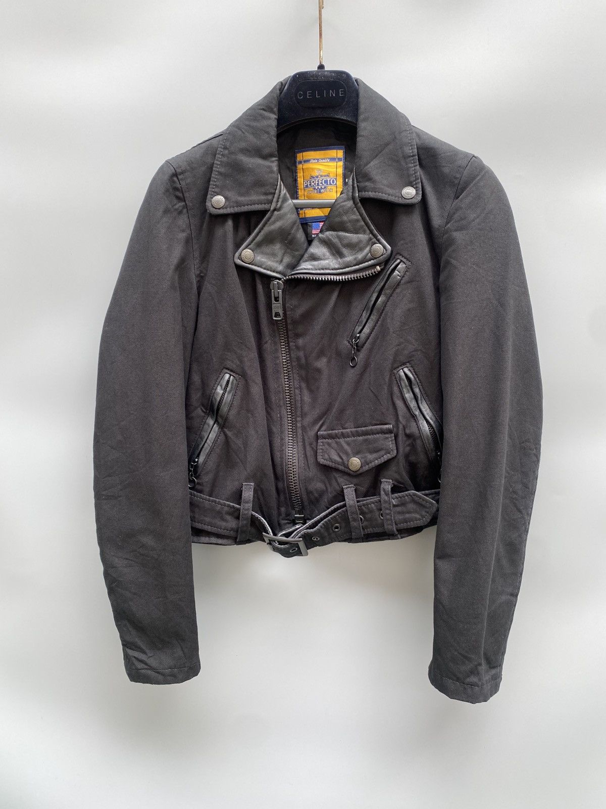 Y's Schott x Yohji Yamamoto Y’s - Perfecto Biker Jacket Size S / US 4 / IT 40 - 1 Thumbnail