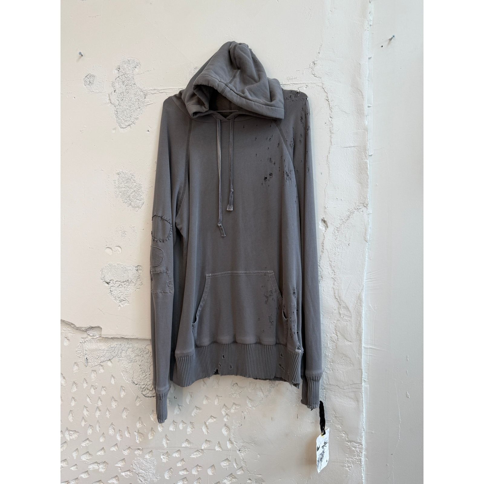 Greg Lauren Greg Lauren SAMPLE Destroyed Fleece Hoodie Size US L / EU 52-54 / 3 - 1 Thumbnail