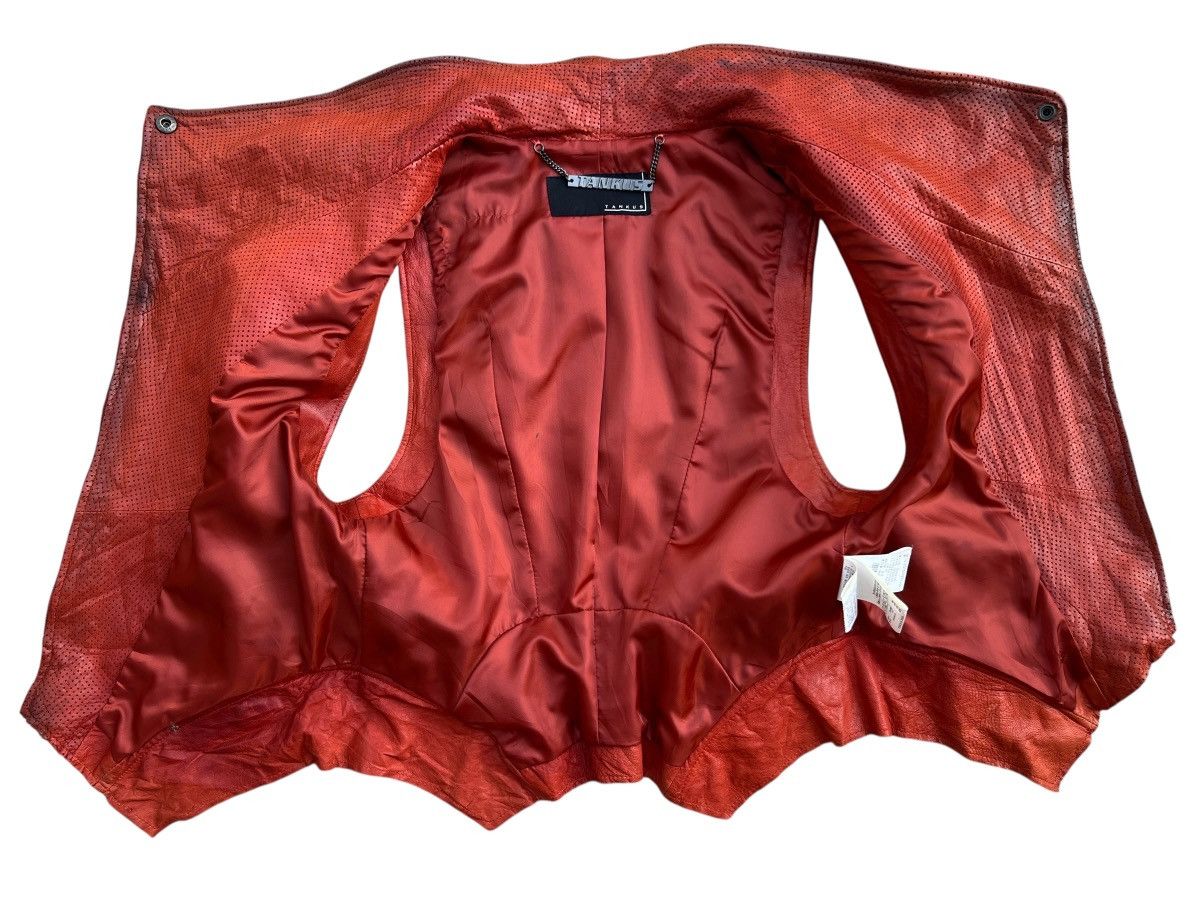 Japanese Brand Tankus Metal Mudmax Gothic Lamb Leather Jacket Size US XS / EU 42 / 0 - 12 Thumbnail