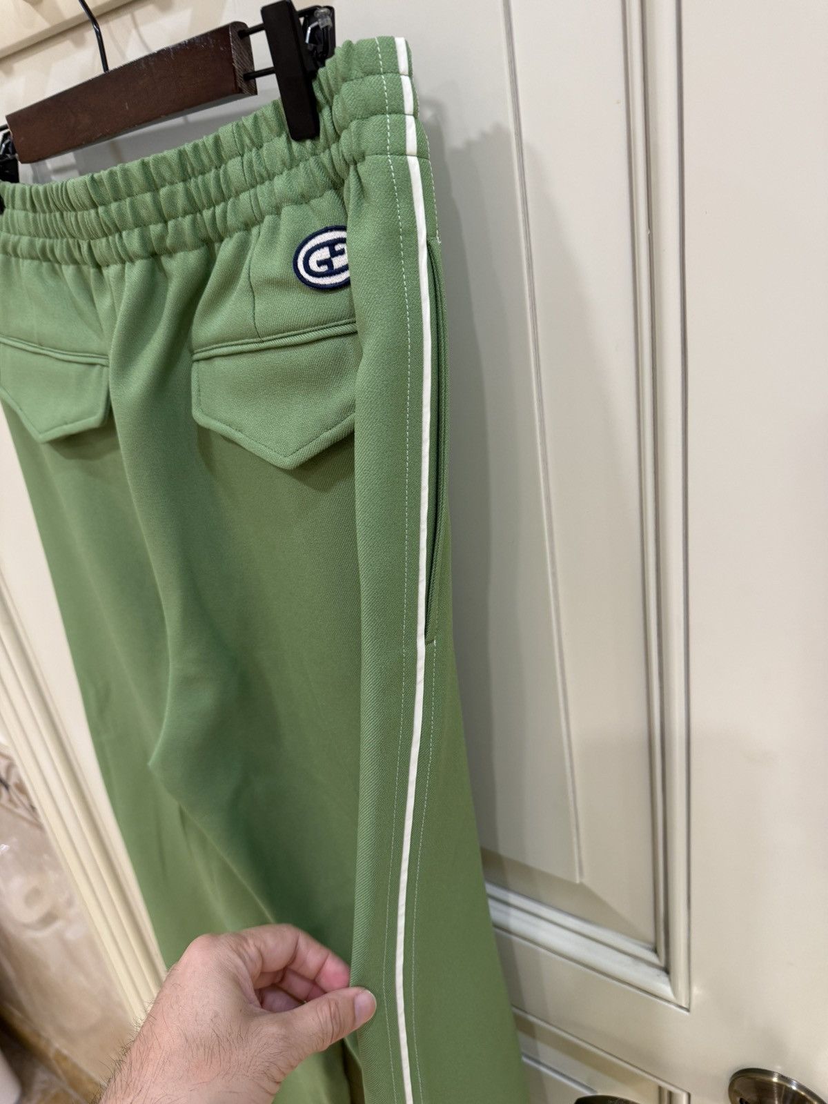 Gucci wide legged track.pants size46 Size US 30 / EU 46 - 6 Thumbnail