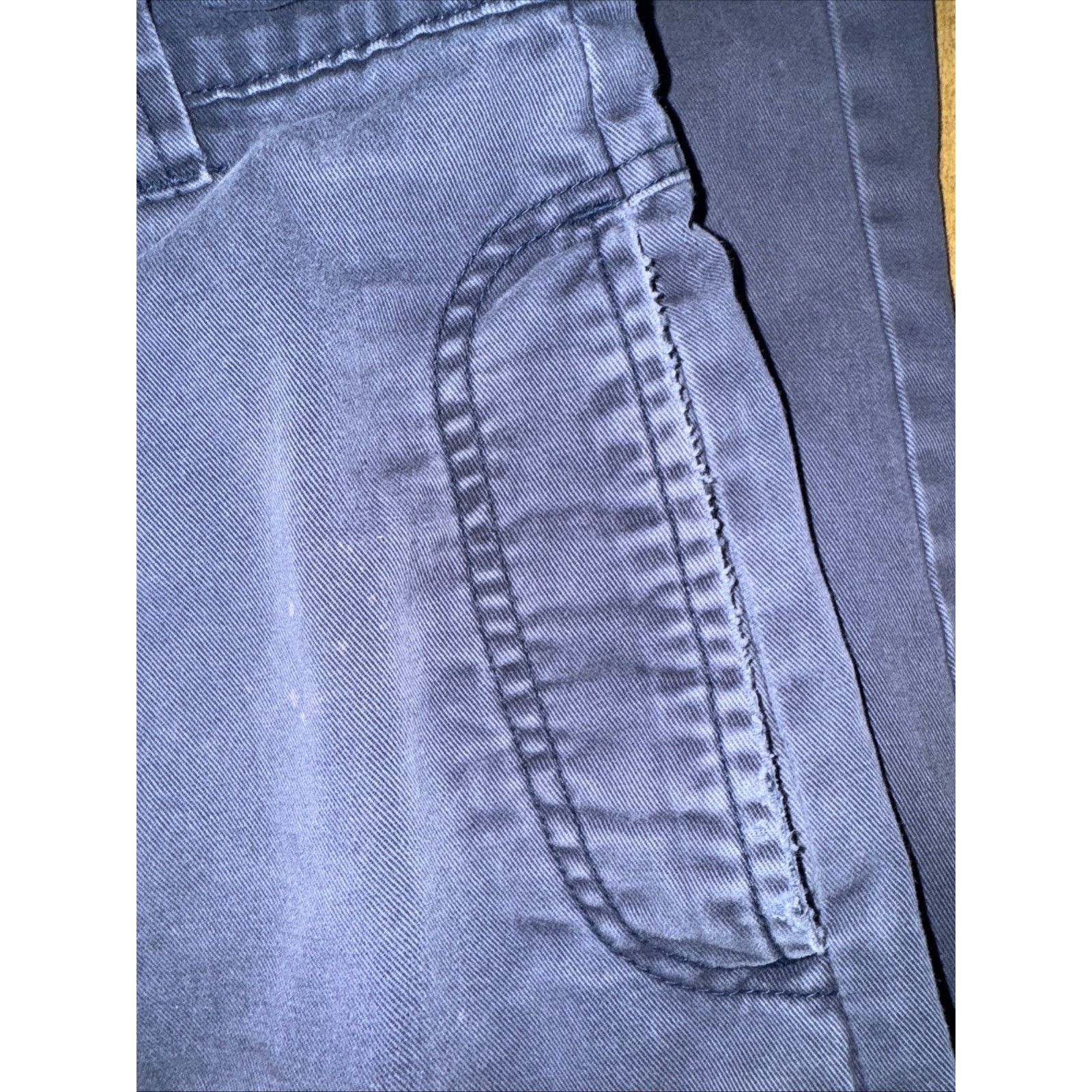 Carhartt × Dickies × Faded Glory Vintage Faded Glory Cargo Pants Blue 33x31 Size US 33 - 4 Thumbnail