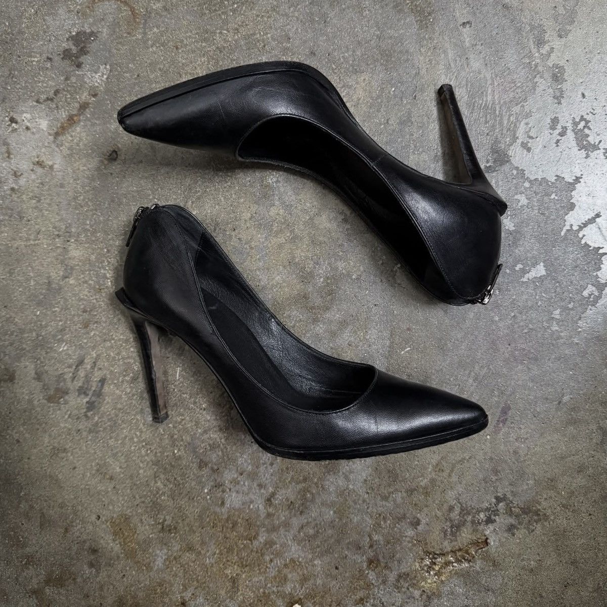 Helmut Lang HELMUT LANG PUMPS - BLACK - 37 Size US 7 / IT 37 - 8 Thumbnail