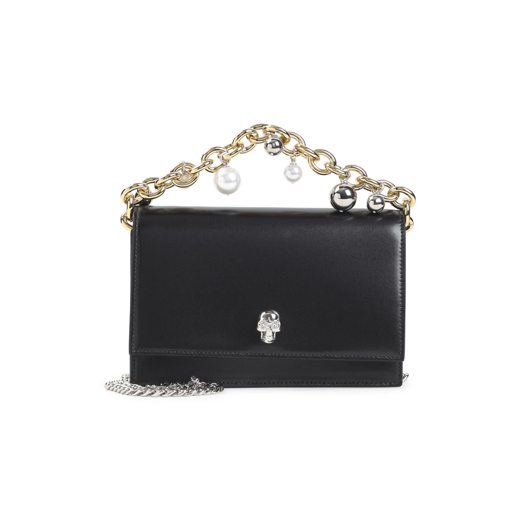 Alexander McQueen Alexander McQueen Small Skull Clutch Size ONE SIZE - 1 Thumbnail