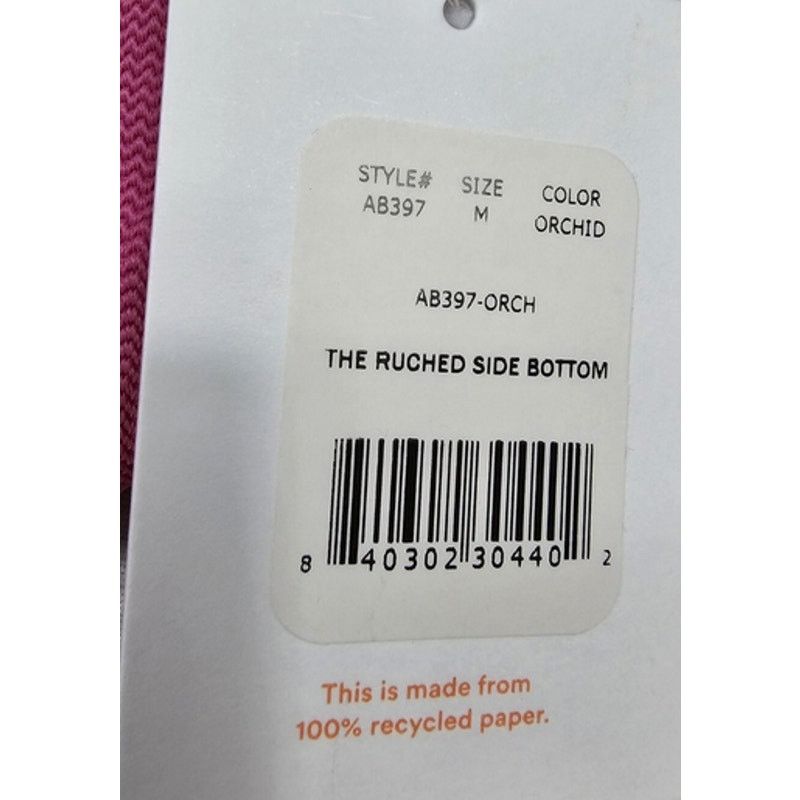 Other Andie Orchid Pink Ruched Side Bikini Bottom Size Medium NWT Size ONE SIZE - 4 Thumbnail