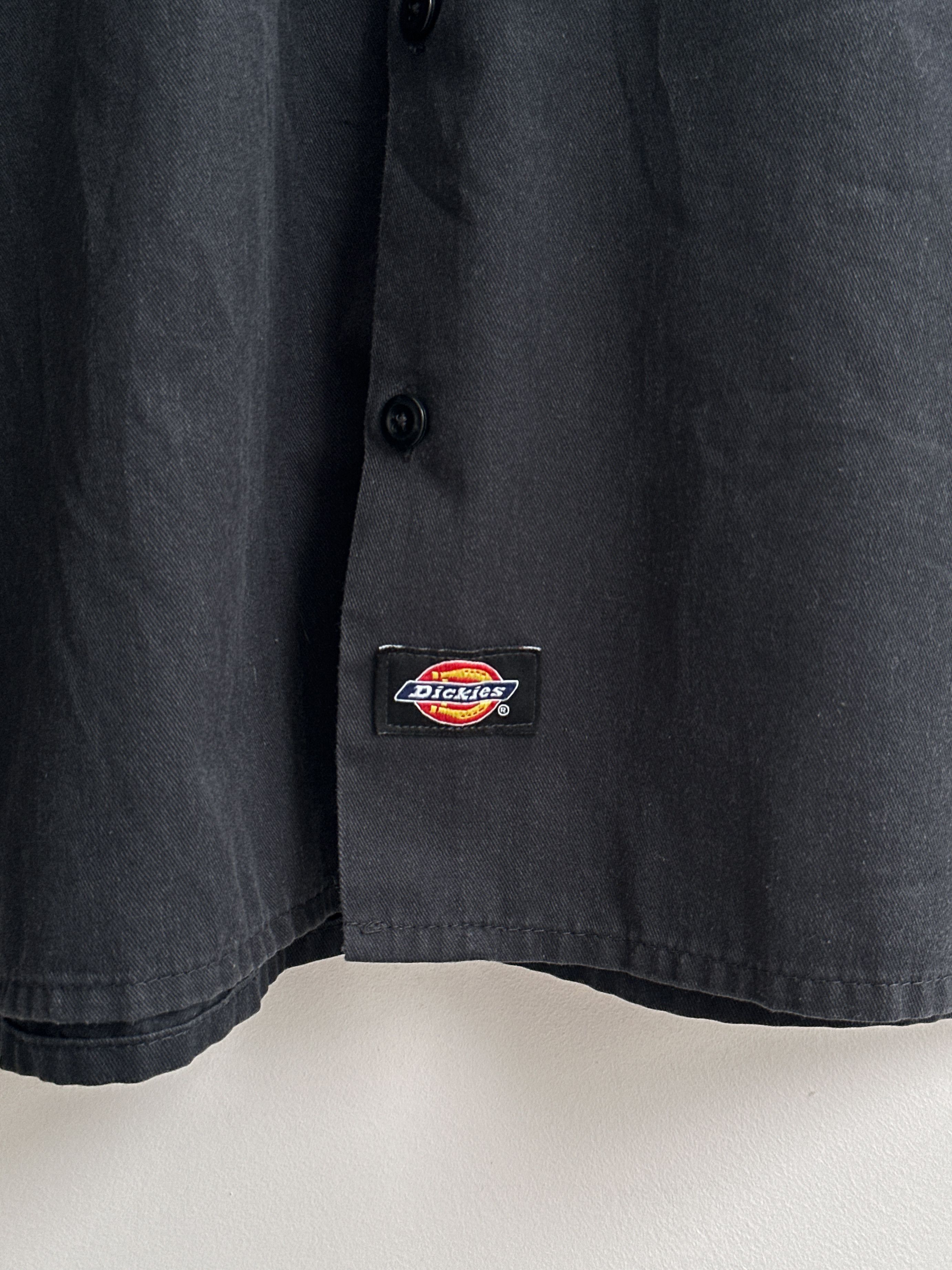 Dickies Dickies Black Short Sleeve Worker Shirt Size US XL / EU 56 / 4 - 5 Thumbnail