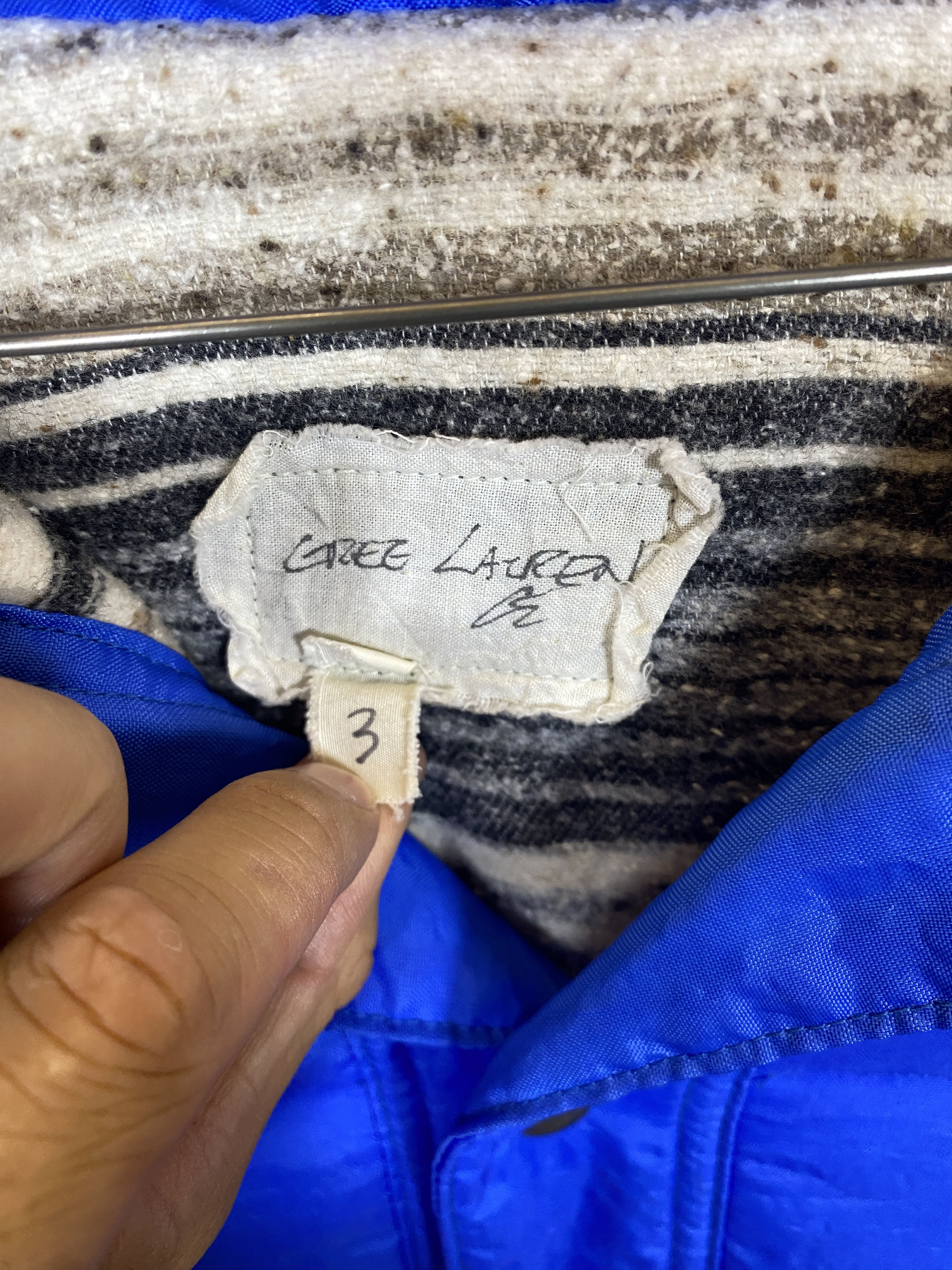 Greg Lauren Greg Lauren Sample Duffel Mixed Puffy Flight Vest Size US L / EU 52-54 / 3 - 4 Thumbnail