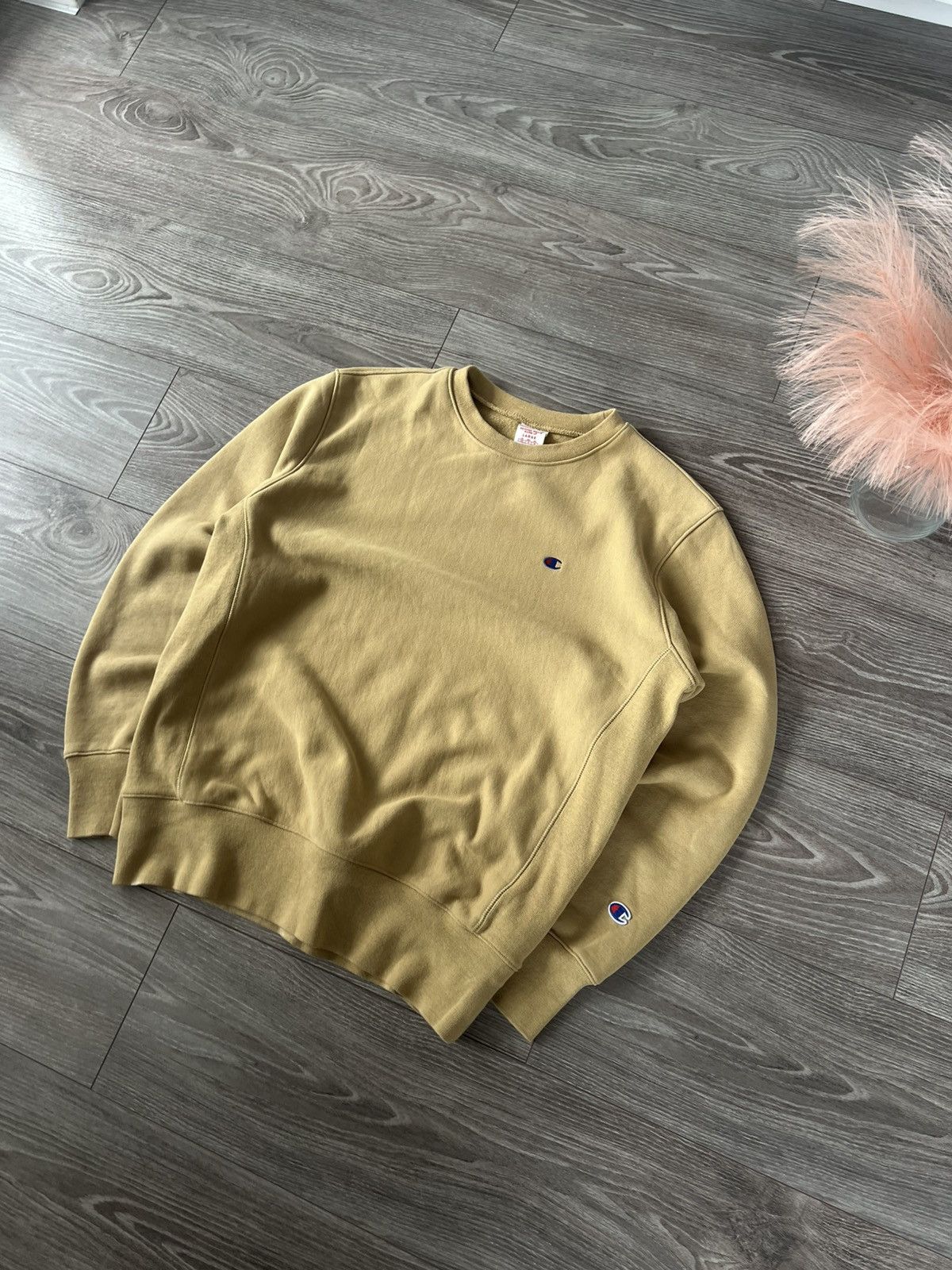 Champion × Japanese Brand × Other ‼️Champion Knit Logo Heavy Cotton Crew neck Sweatshirt‼️ Size US L / EU 52-54 / 3 - 8 Thumbnail