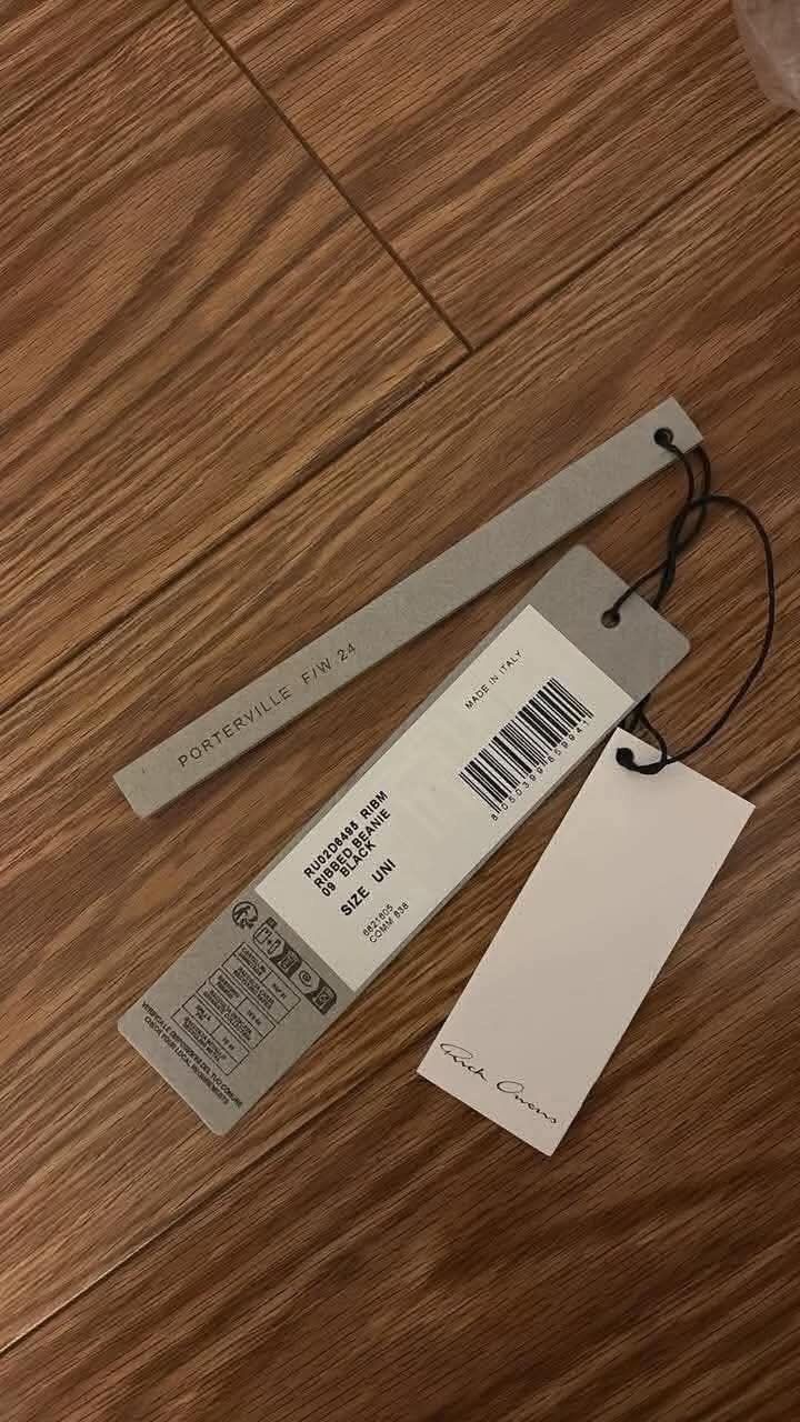 Rick Owens Rick Owens Beanie Size ONE SIZE - 4 Thumbnail