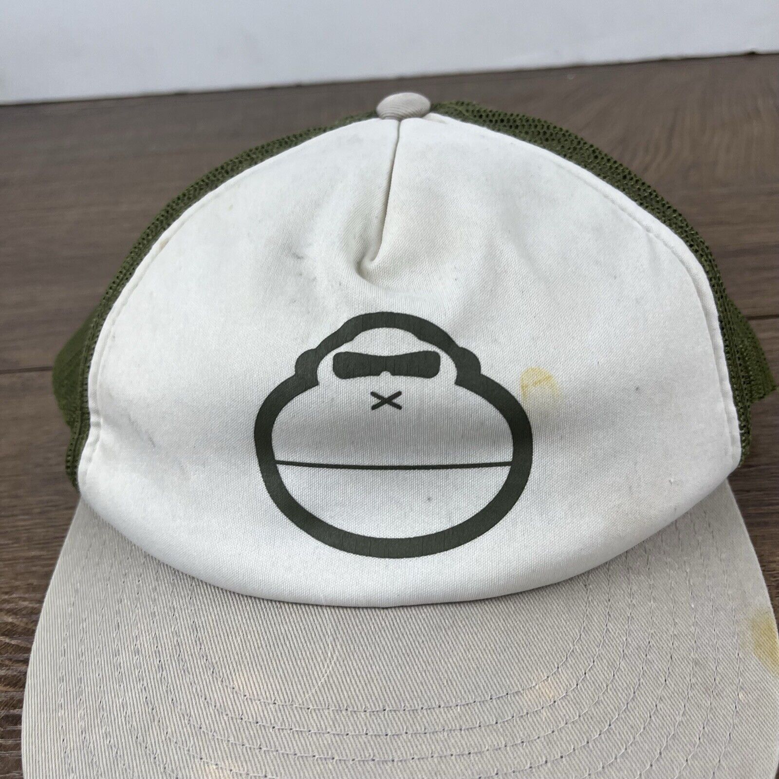 Other Gorilla Hat Gorilla Snapback Hat White Adjustable Hat Adult Size ONE SIZE - 6 Thumbnail