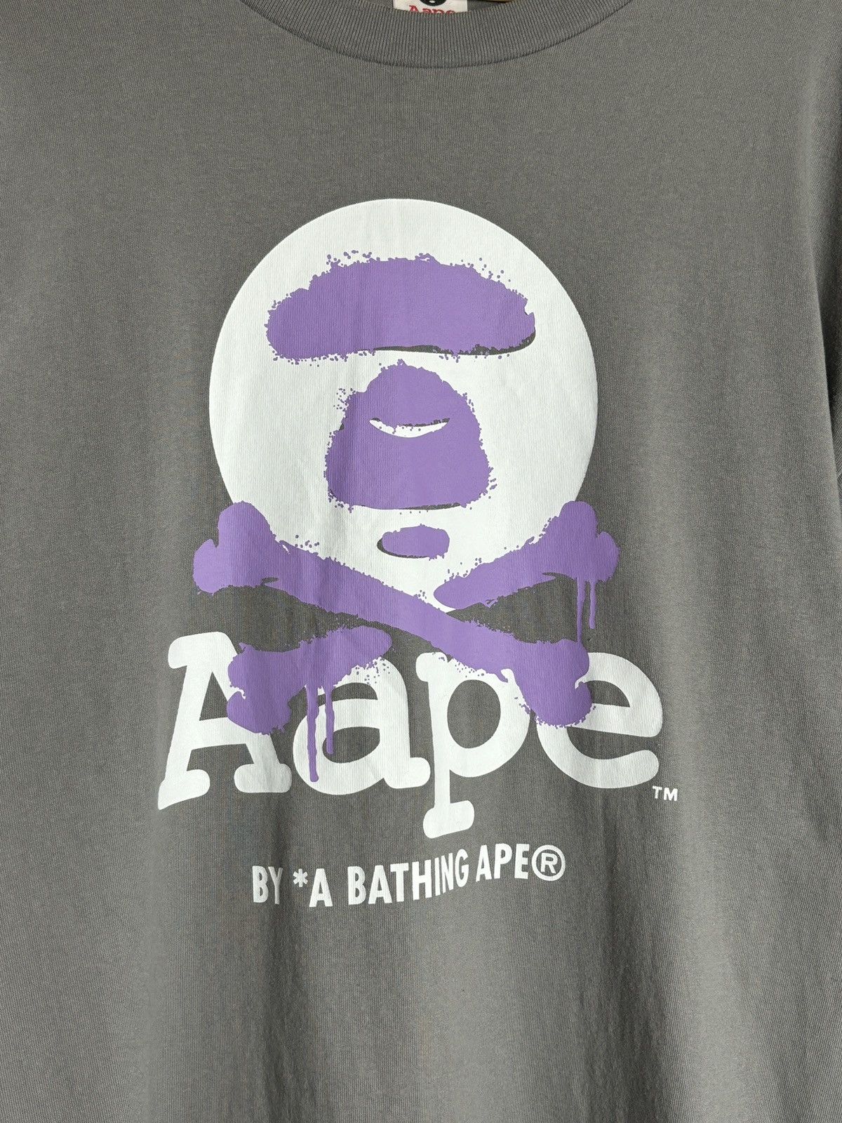 Aape Aape A Bathing Ape Long Sleeve Japanese Rare T-Shirt Size US XXL / EU 58 / 5 - 5 Thumbnail