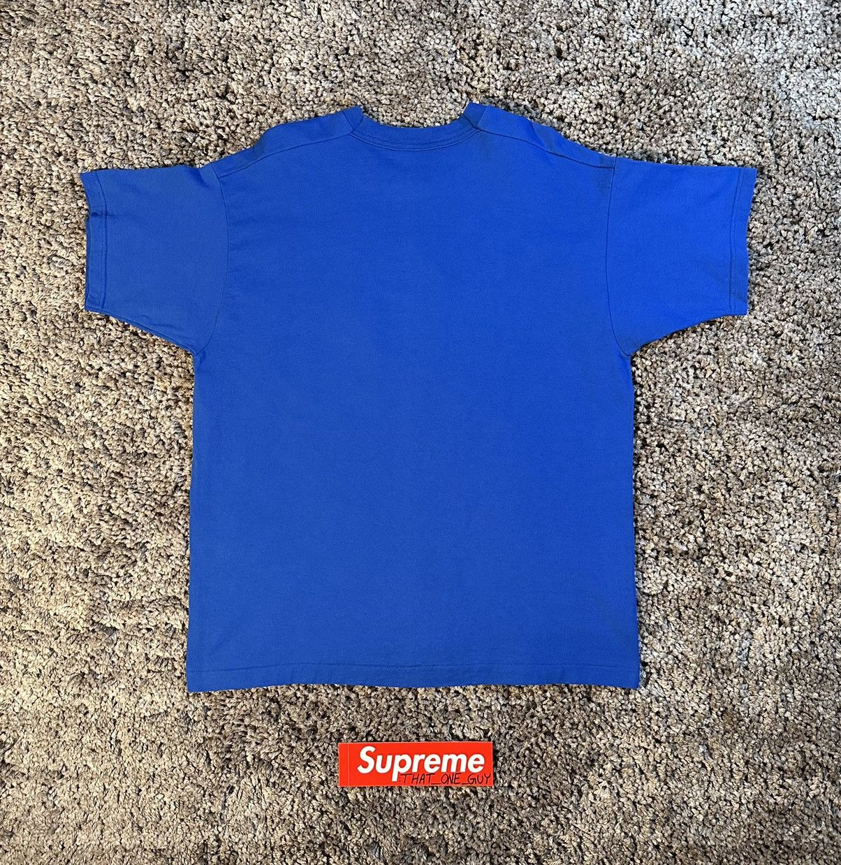 Pepsi × Vintage Vintage Pepsi 90’s Blue Logo T-Shirt Size US XL / EU 56 / 4 - 2 Thumbnail