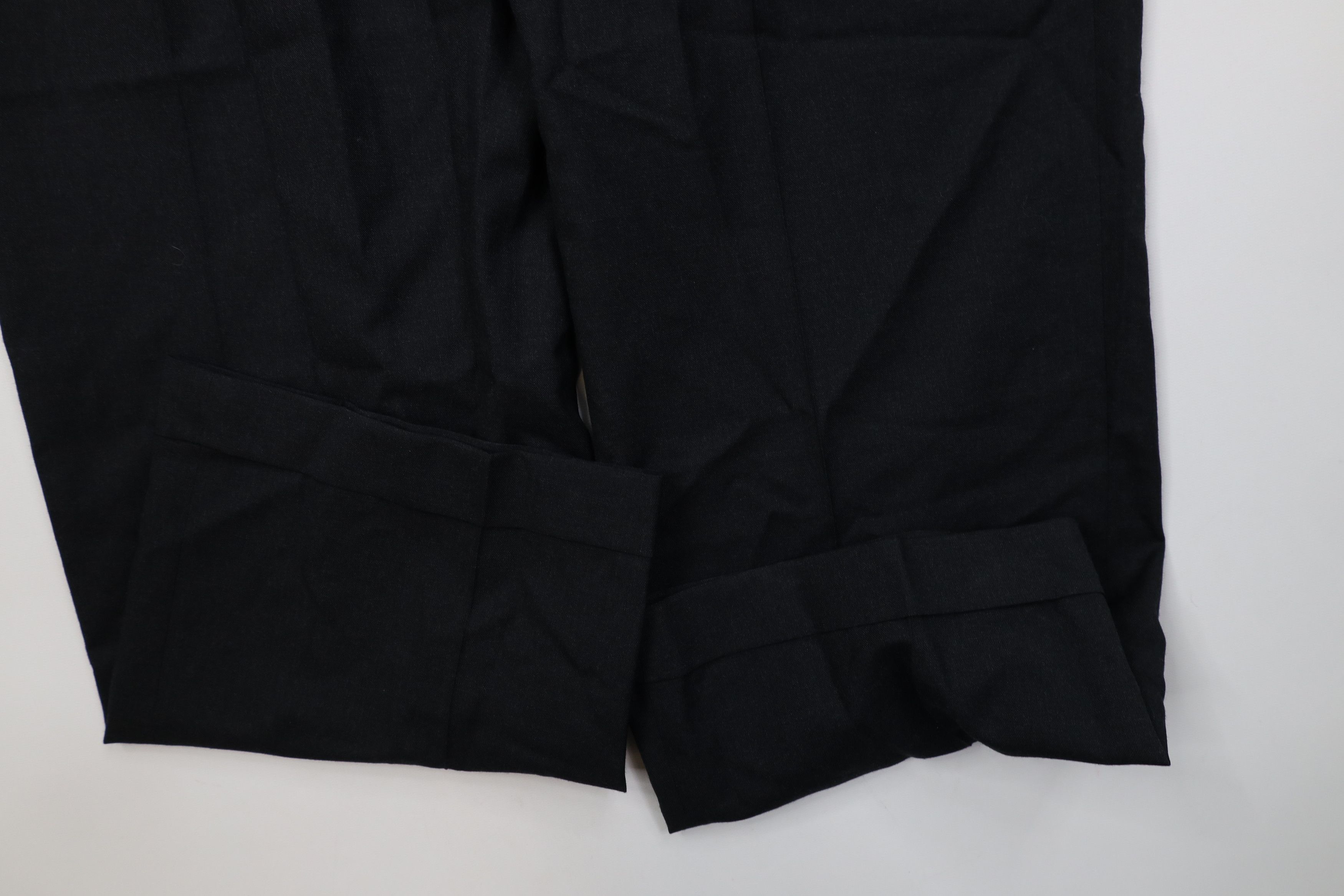 Vintage Vintage 90s Streetwear Wide Leg Chino Pants Charcoal Gray Size US 38 / EU 54 - 6 Thumbnail