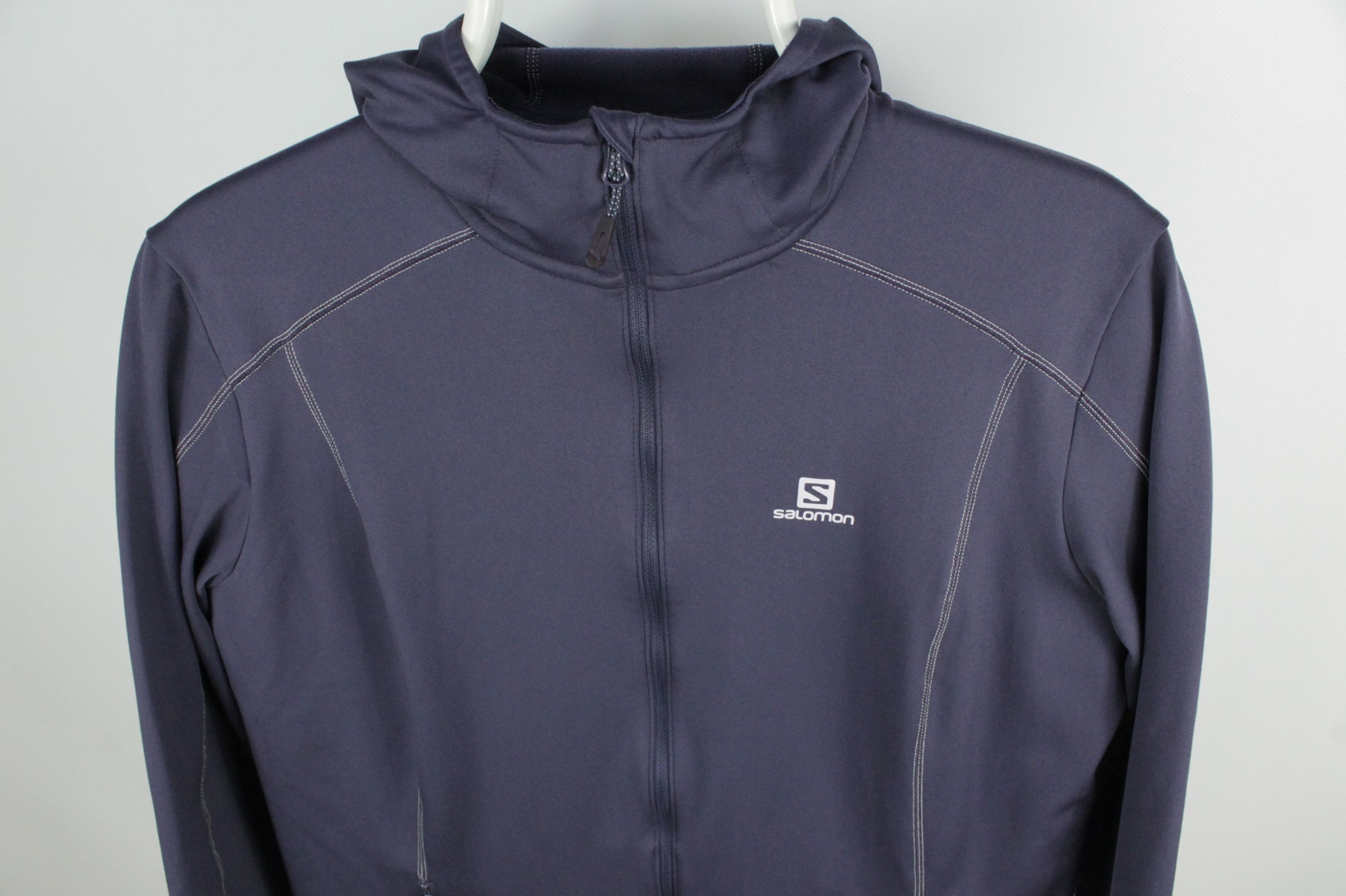 Salomon Salomon Discovery Hoodie Purple Advanced Skin Warm Women's Size L / US 10 / IT 46 - 4 Thumbnail