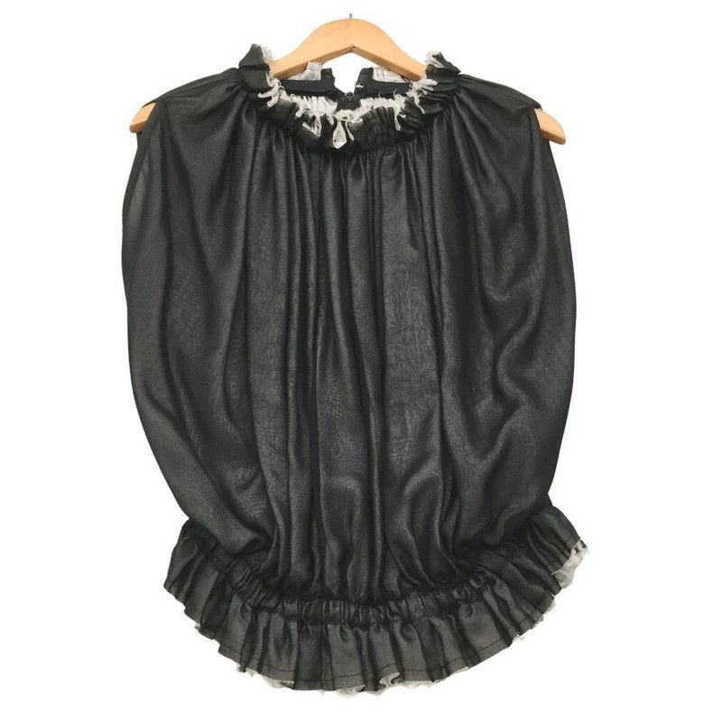 Comme des Garcons Comme Des Garcons Black Retro Design Top Size S / US 4 / IT 40 - 1 Thumbnail