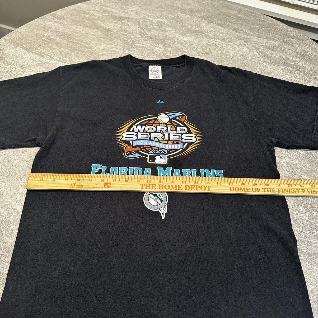 Delta × MLB × Vintage Vintage Florida Marlins 2003 World Series Champion Shirt Y2K Size US L / EU 52-54 / 3 - 5 Thumbnail
