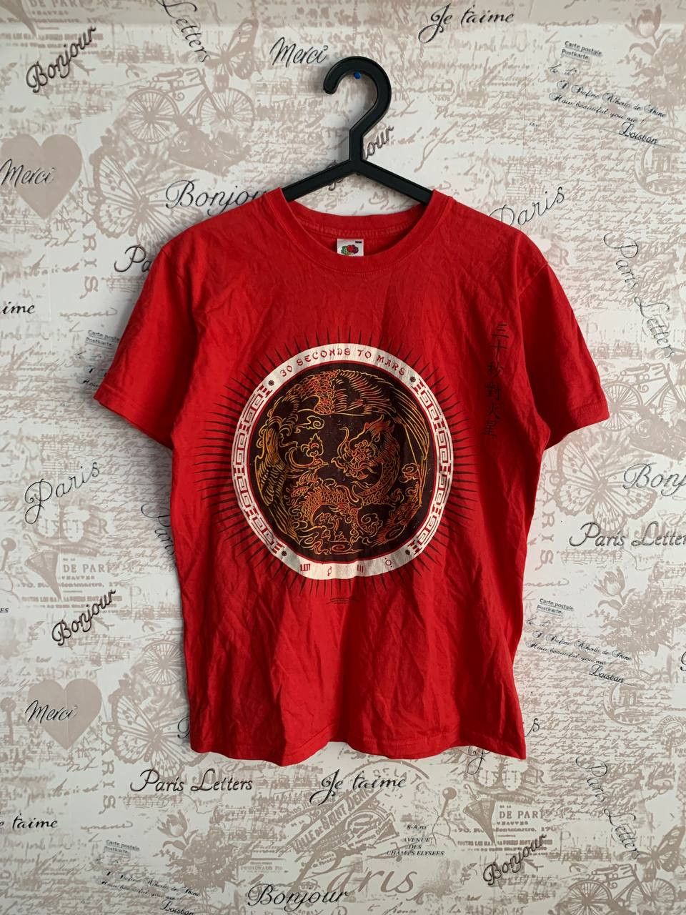 Band Tees 30 Seconds to Mars Vintage T-Shirt 2008 Size US S / EU 44-46 / 1 - 1 Thumbnail