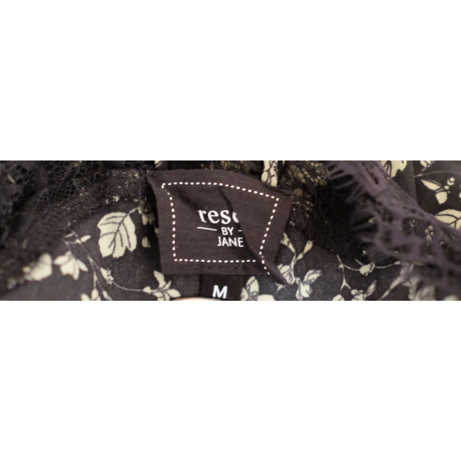 Vintage EUC Reset by Jane Lace trim Spaghetti Strap Cami Top Floral Women's M #H85-8 Size M / US 6-8 / IT 42-44 - 7 Thumbnail