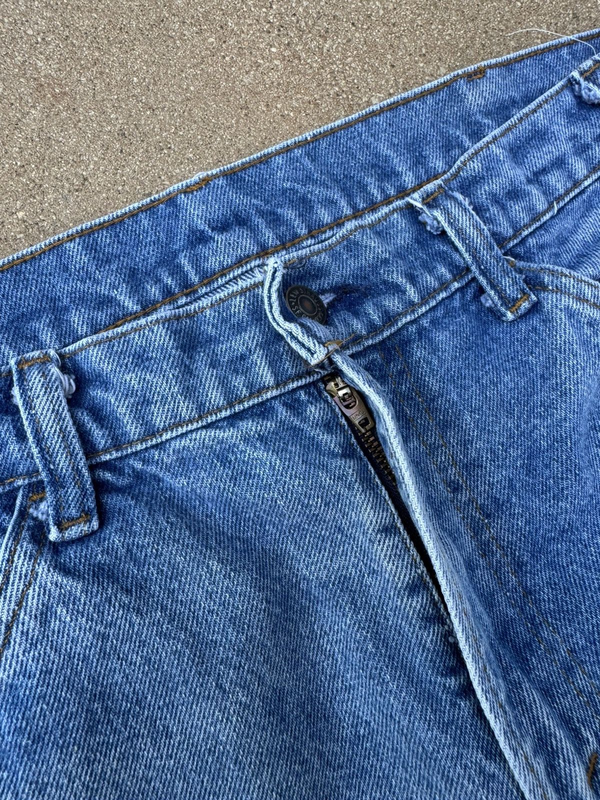 Levi's Vtg 80’s Levi’s 684 Orange Tab Bellbottom Flare Jeans 34x29 Size US 34 / EU 50 - 5 Thumbnail