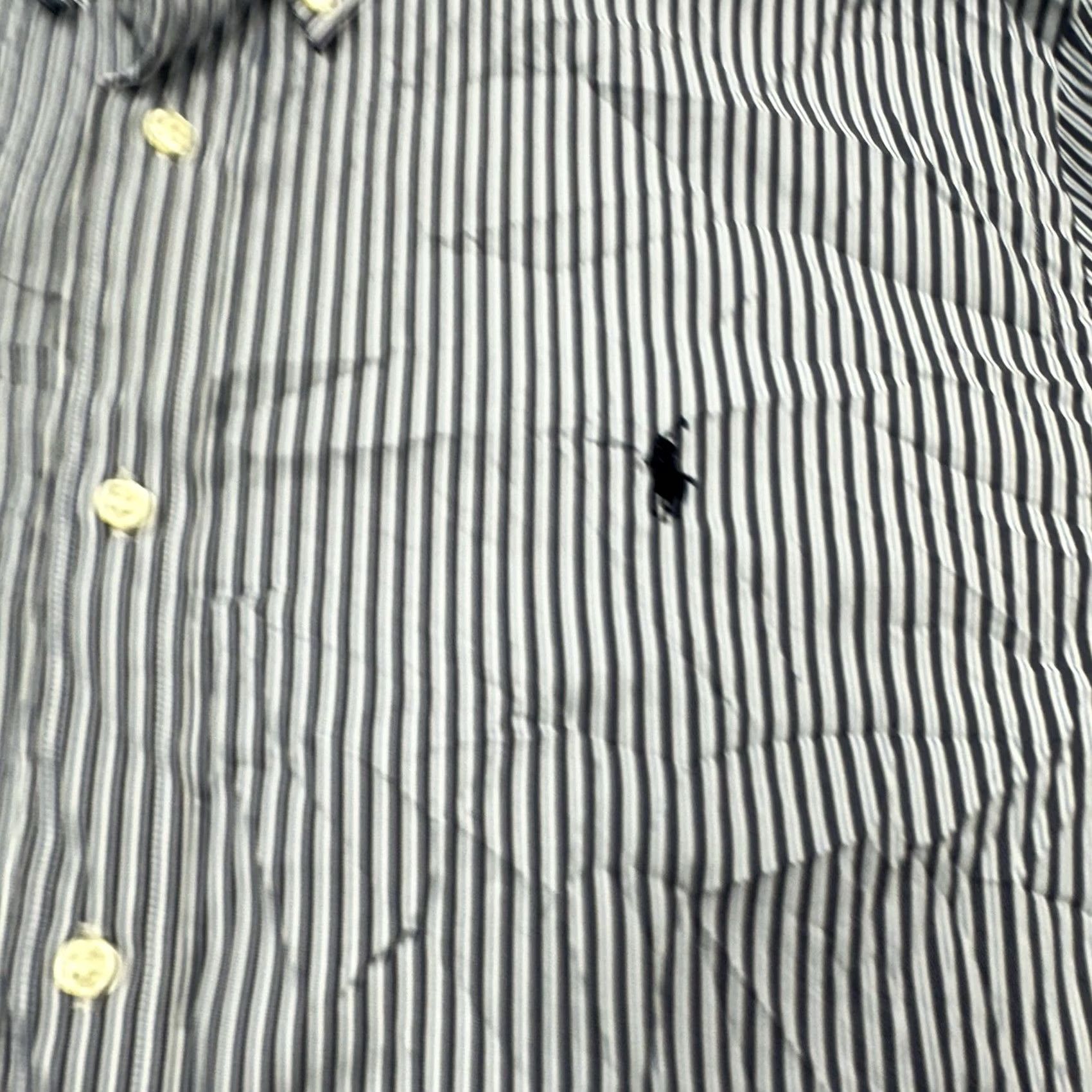 Ralph Lauren Ralph Lauren Performance Slim Fit Button Down Shirt Mens 2XL Blue Striped Size US XXL / EU 58 / 5 - 5 Thumbnail