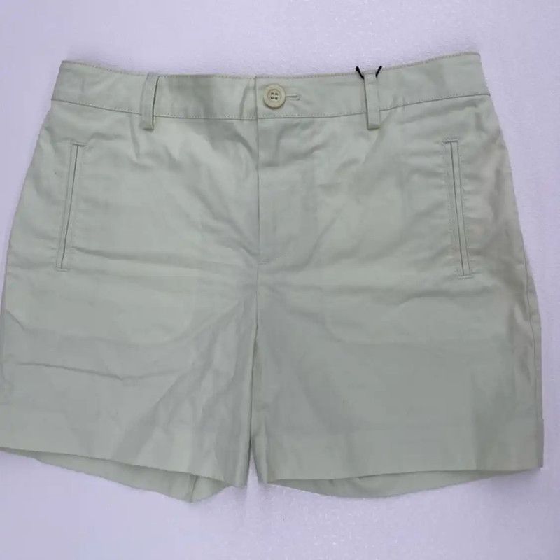 Burberry Burberry Women's Light Green Cotton Shorts Size 30" / US 8 / IT 44 - 1 Thumbnail