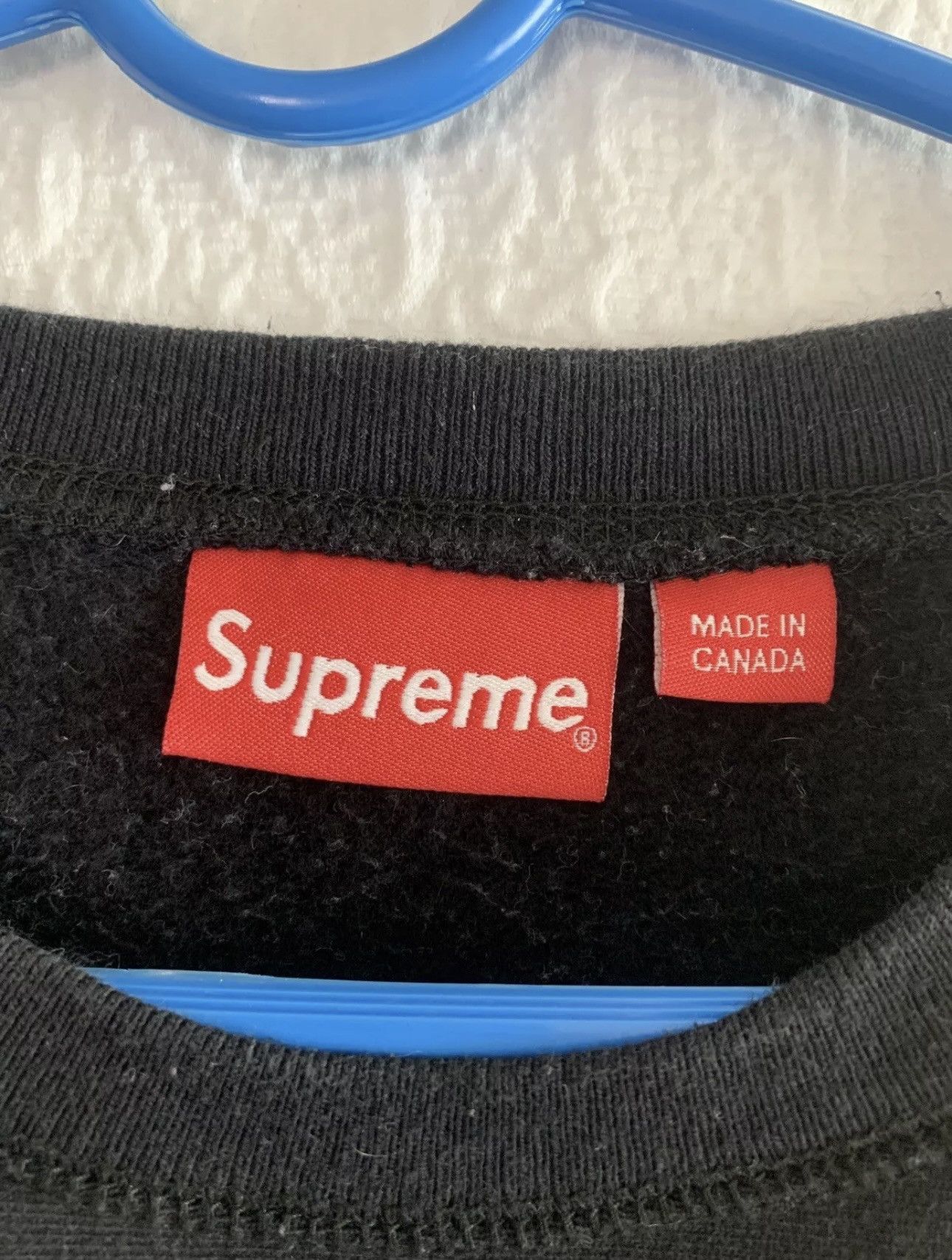 Supreme Supreme Black Crewneck FW18 Size M Size US M / EU 48-50 / 2 - 5 Thumbnail