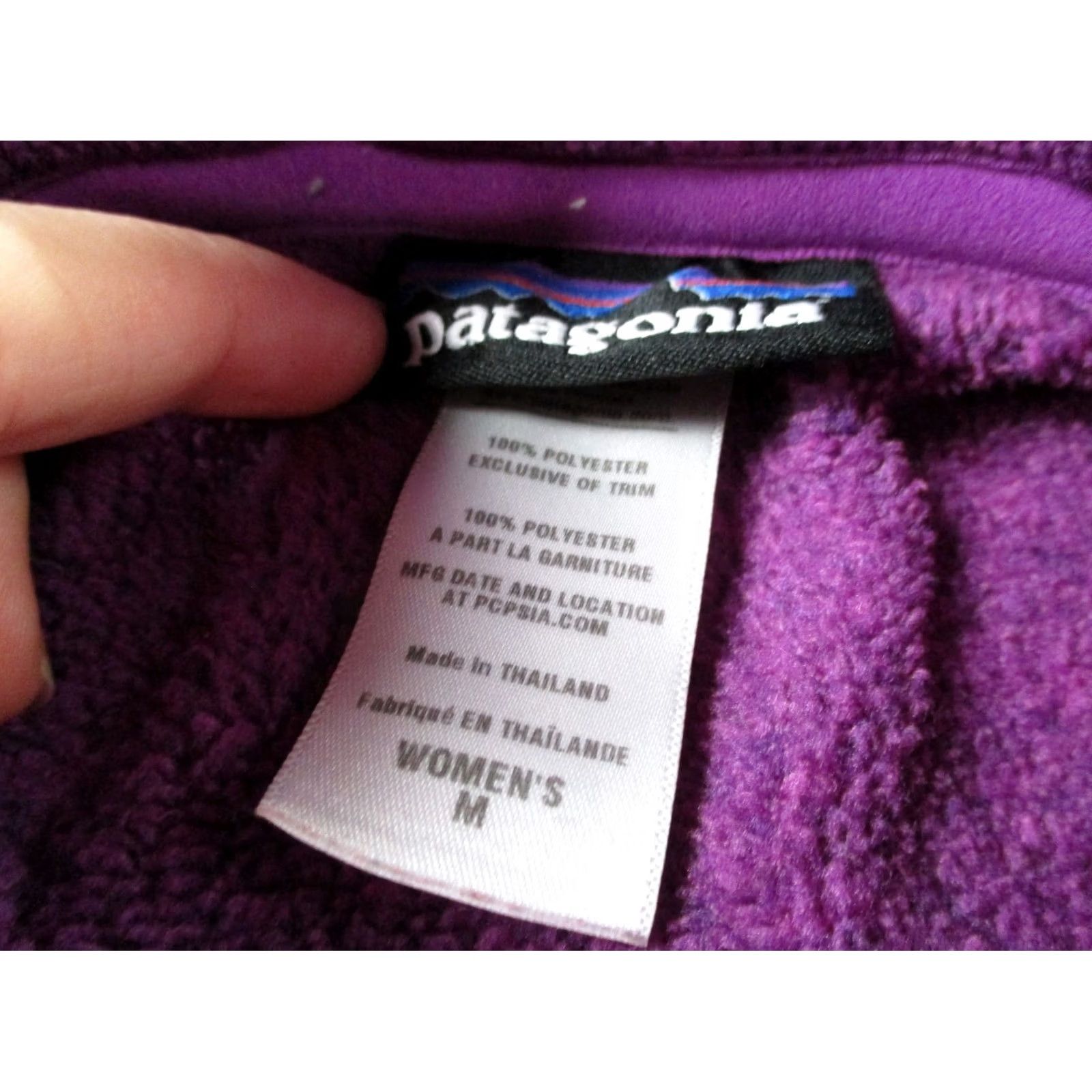 Patagonia Patagonia Jacket Womens M Purple Better Sweater Fleece Outdoors Hiking Size M / US 6-8 / IT 42-44 - 6 Thumbnail