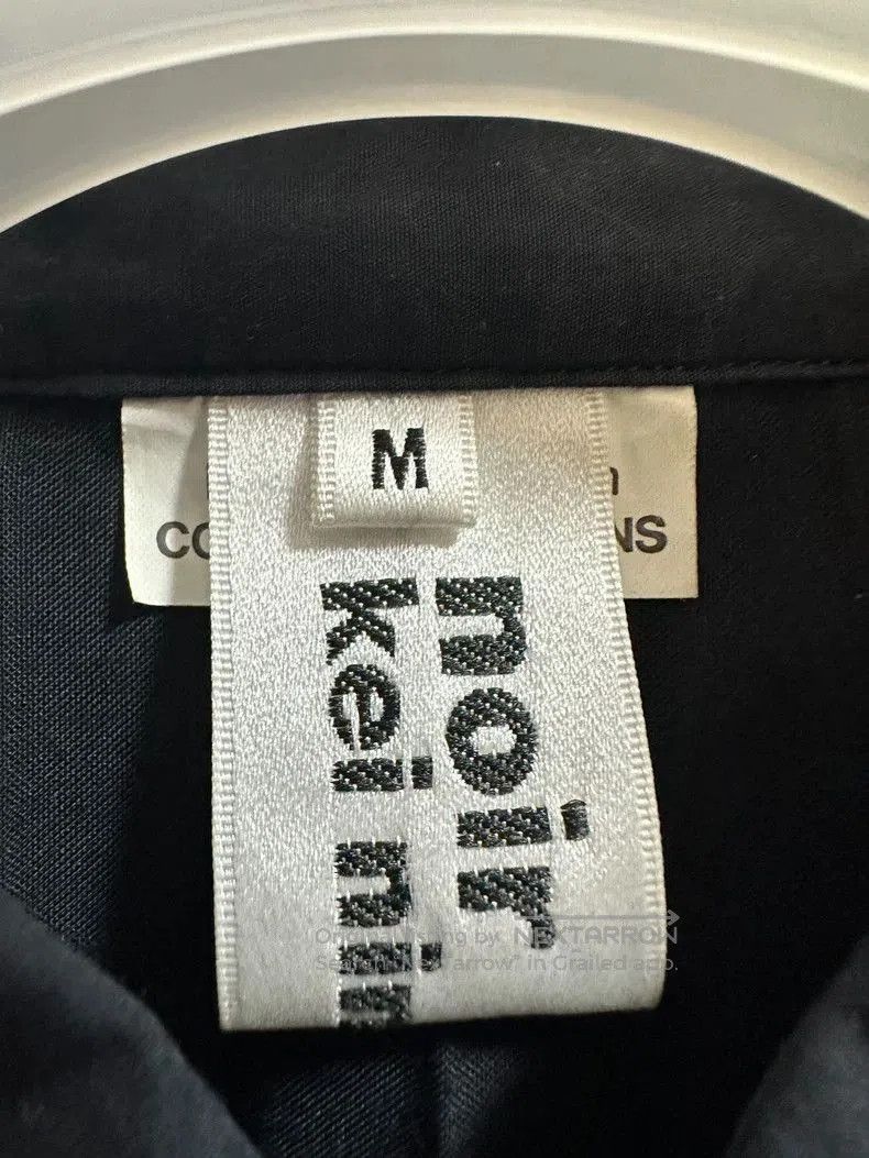 Comme des Garcons Comme des Garçons Noir Kei Ninomiya Pleated Shirt. Size US M / EU 48-50 / 2 - 6 Thumbnail