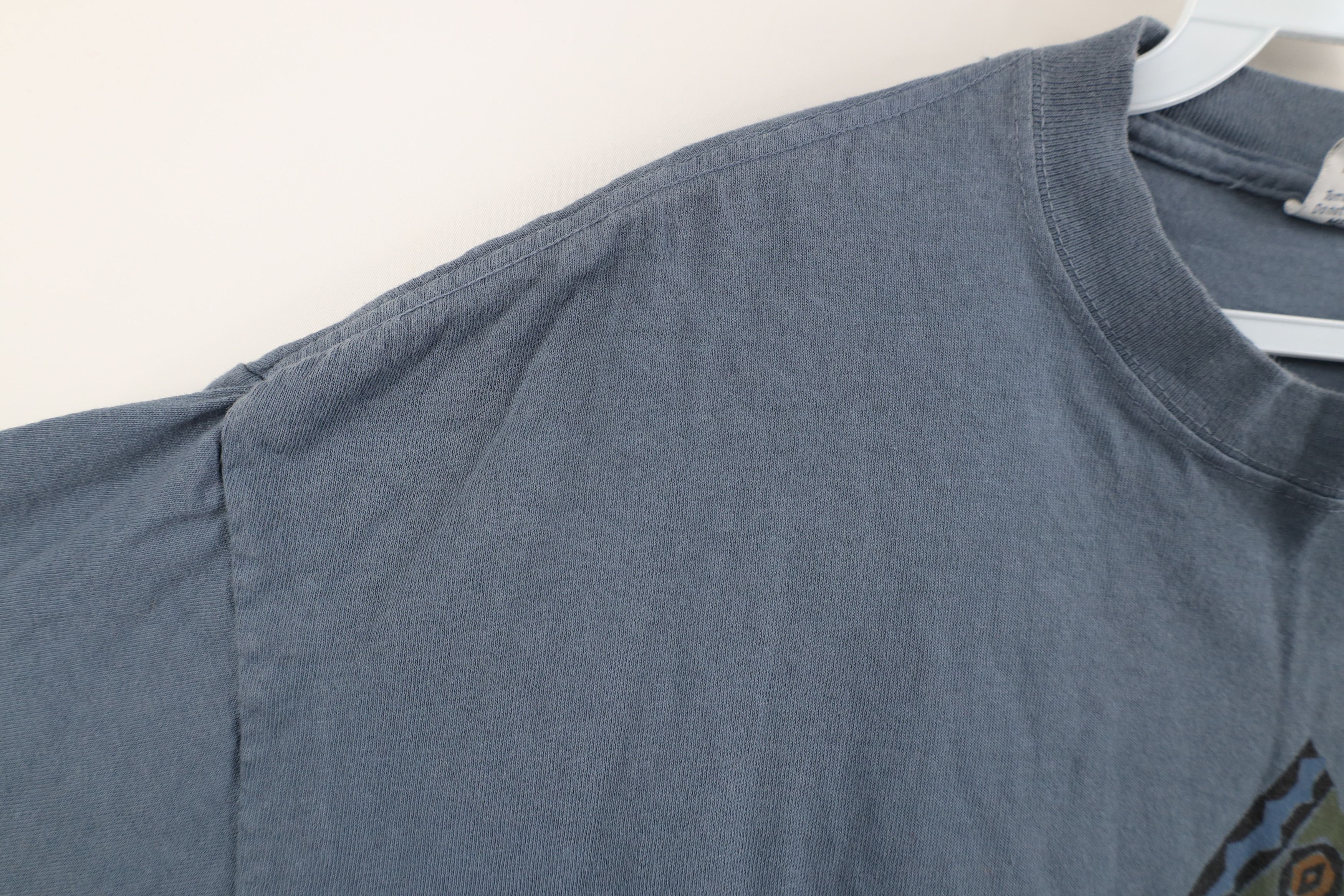 Vintage Vintage 90s Streetwear Shasta Hiking Abstract T-Shirt Size US L / EU 52-54 / 3 - 9 Thumbnail