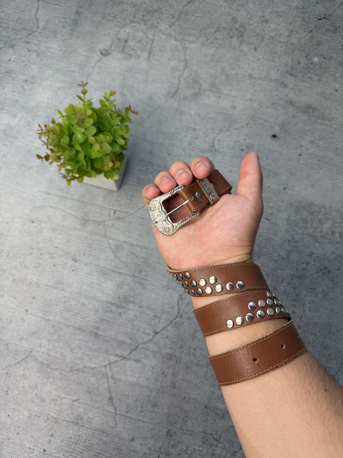 Japanese Brand × KMRii × Vintage Kmrii Studded Belt | Grailed
