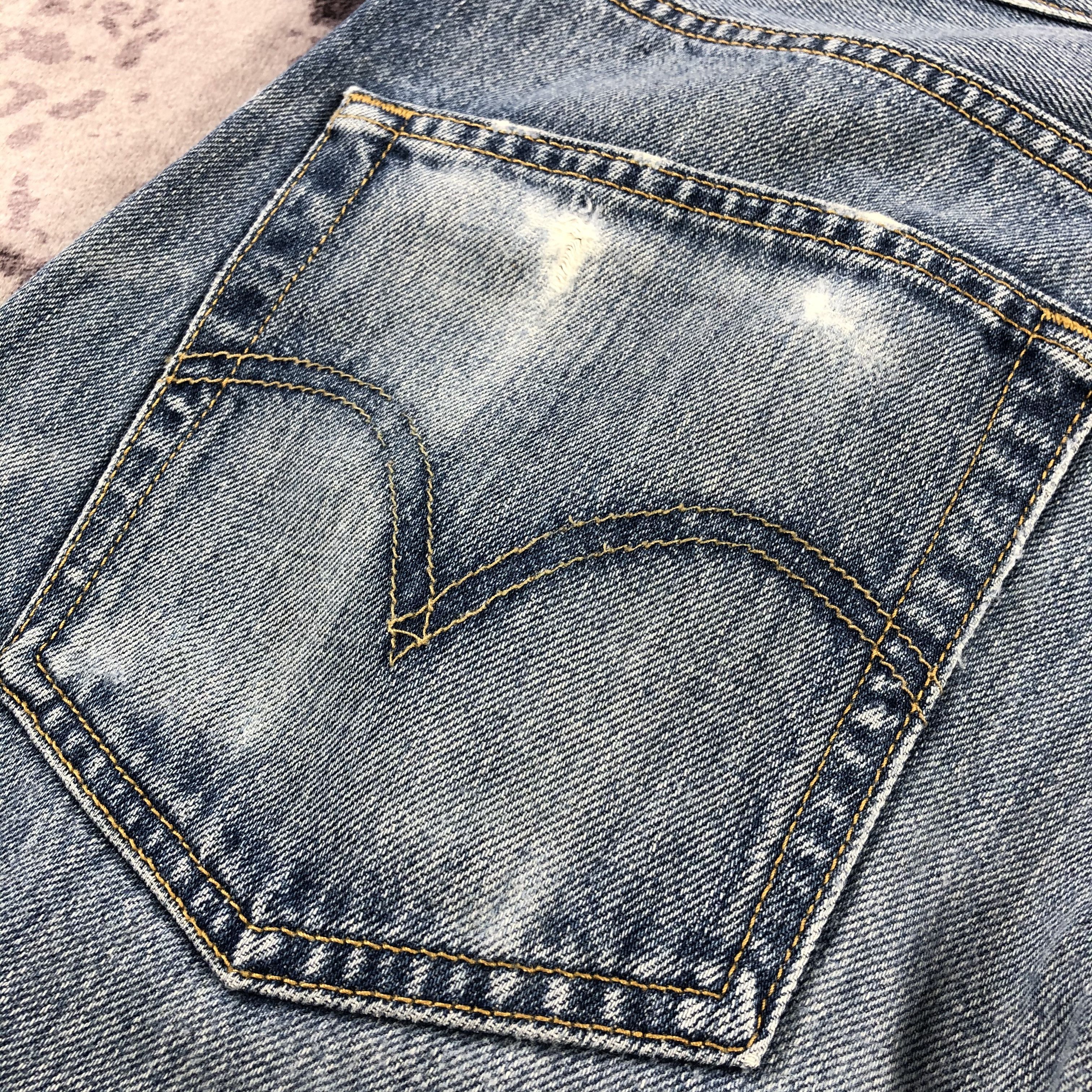 Levi's × Vintage 90s Vintage Blue Wash Levis 501 Jeans-JM2719 Size US 36 / EU 52 - 7 Thumbnail