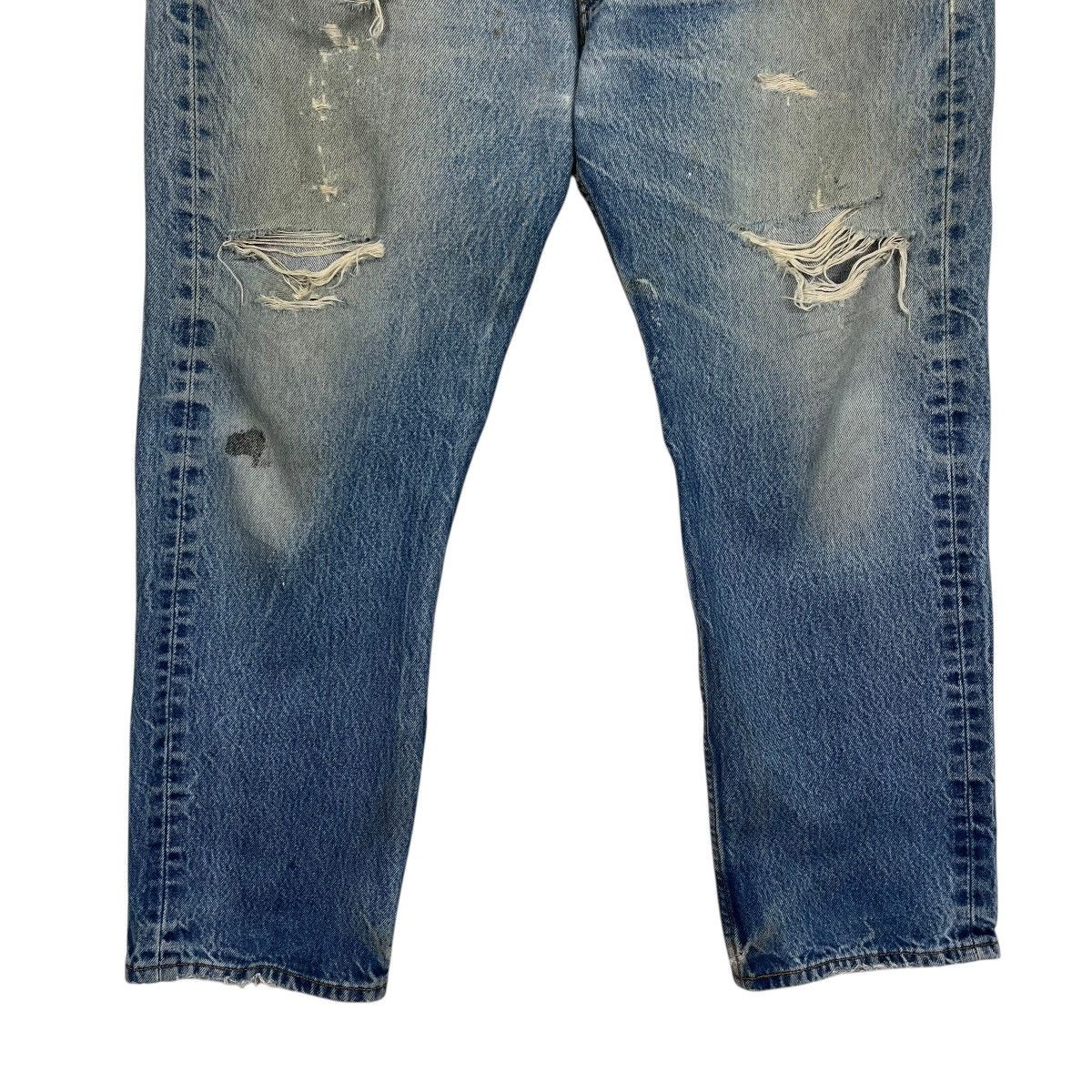 Levi's Vintage Levis Lot 501 Distressed Denim Jeans Size US 34 / EU 50 - 3 Thumbnail