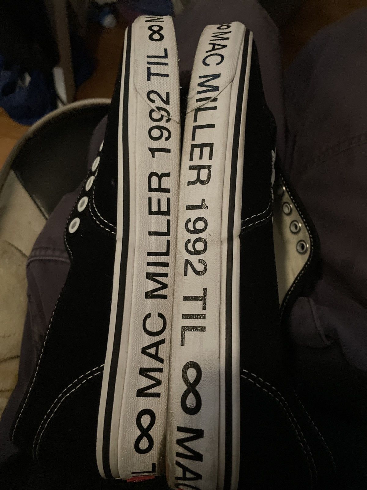 スケートボード VANS SK8-HI x DONNY MILLER 29cm Vans Vans x Donny Miller Slip Ons | Grailed