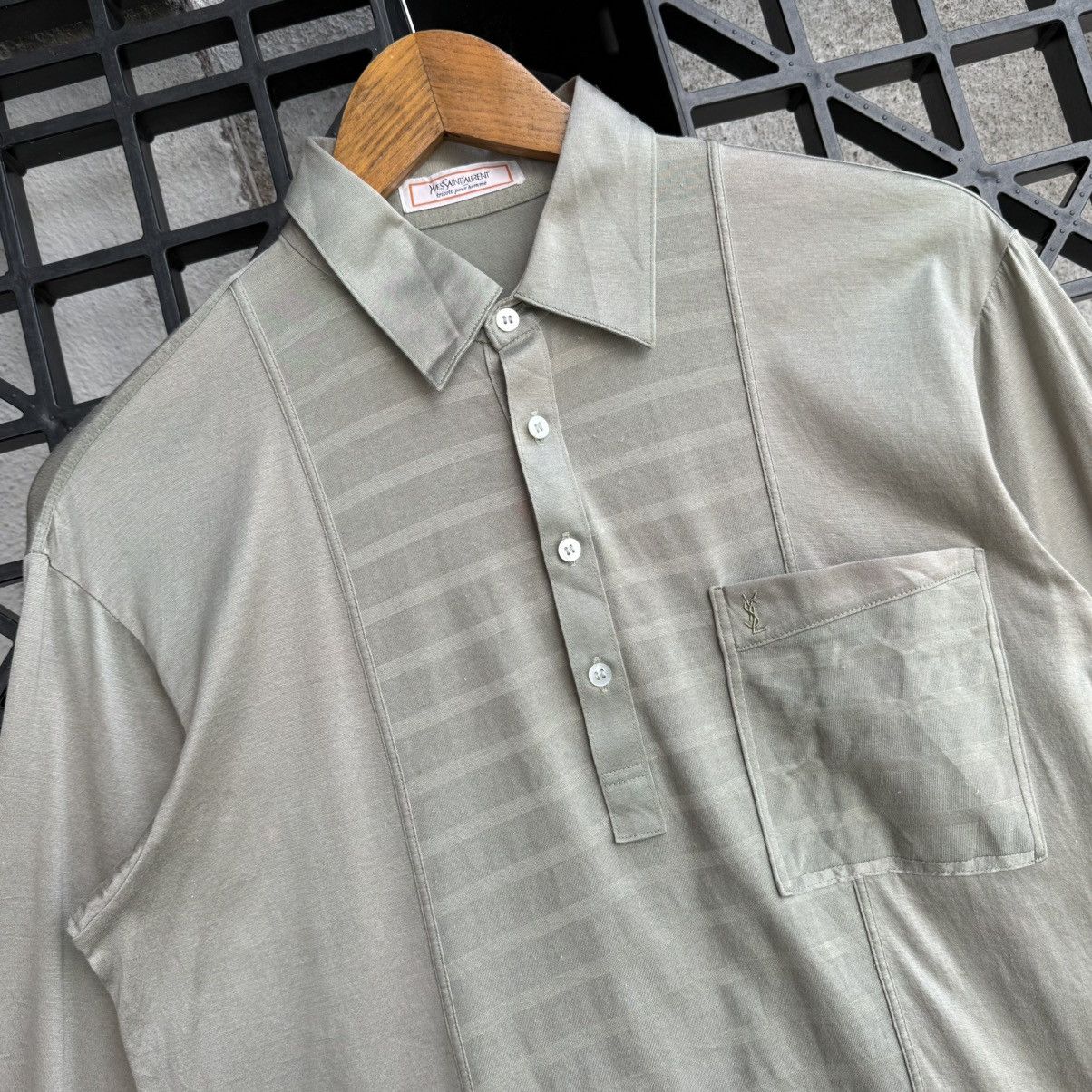 Yves Saint Laurent Vintage YvesSaintLaurent tricots pour homme Polos Size US M / EU 48-50 / 2 - 4 Thumbnail