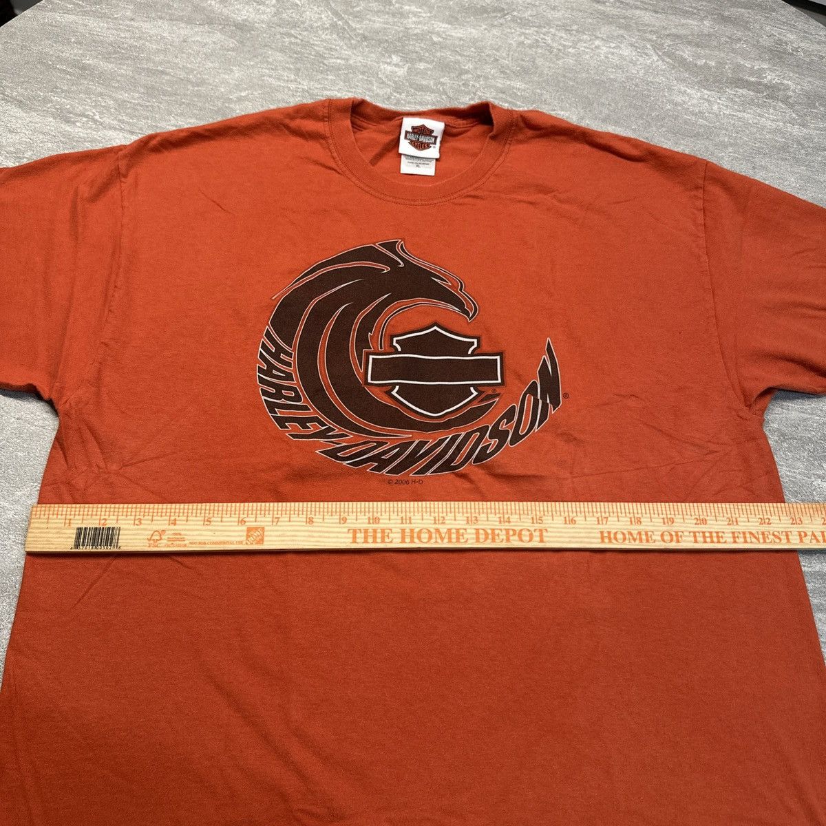 Harley Davidson × Vintage Vintage Y2K Harley Davidson Alabama Biker Shirt XL Eagle Size US XL / EU 56 / 4 - 4 Thumbnail