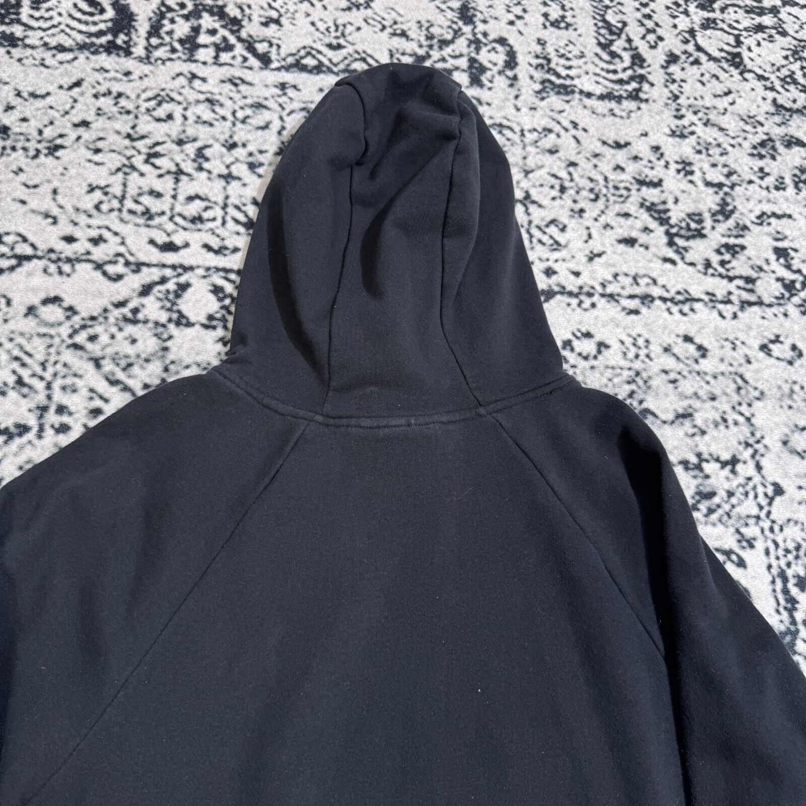 Nike × Vintage Nike Black Cotton Hoodie Size S 90s Multi Swoosh Rare Nocta Size US S / EU 44-46 / 1 - 15 Thumbnail