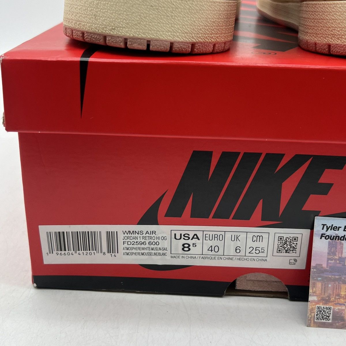 Jordan Brand Wmns air Jordan 1 high washed pink Size US 8.5 / EU 41-42 - 6 Thumbnail