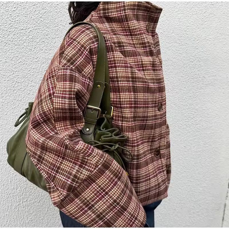 Vintage Striped Retro Y2k Style Loose Streetwear Coat Jacket Size S / US 4 / IT 40 - 7 Thumbnail