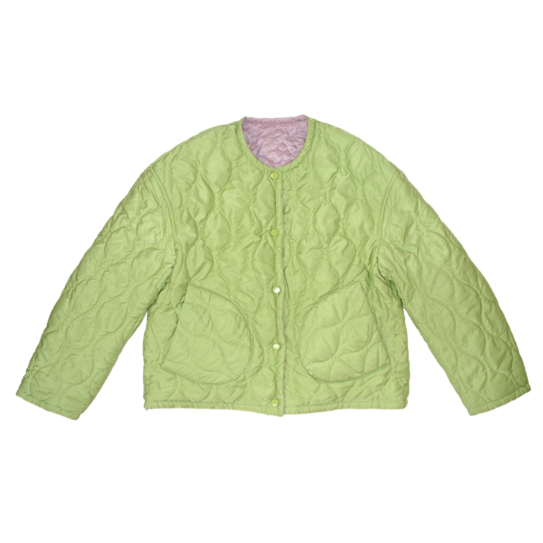 Other Preloved Asian designer puffer jacket with 2-sides Size ONE SIZE - 6 Thumbnail
