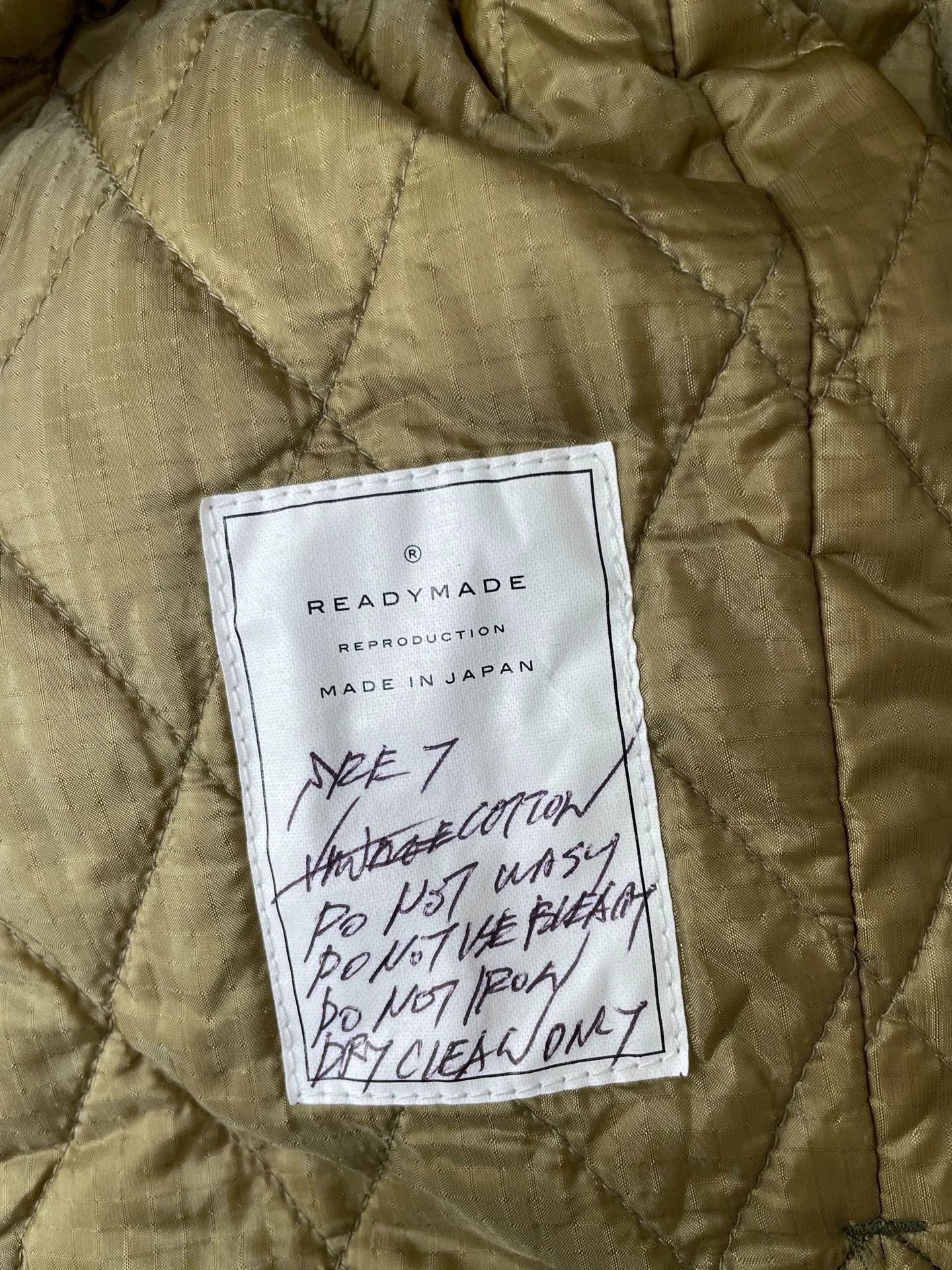 READYMADE Readymade olive green oversize wool coat size 7 Japan made Size US XXL / EU 58 / 5 - 5 Thumbnail