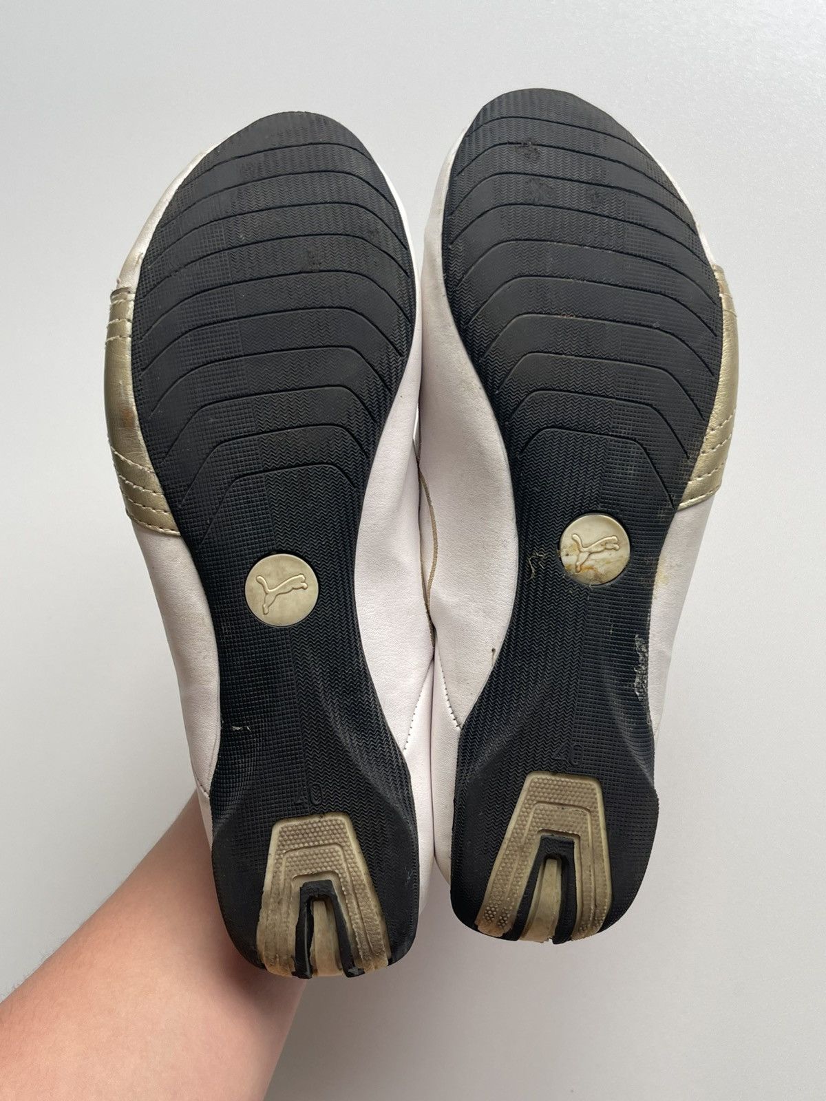Japanese Brand × Puma × Vintage ✅RARE✅ Shoes Leather Puma speed Cat vintage 2000 sneakers Size US 8 / EU 41 - 4 Thumbnail