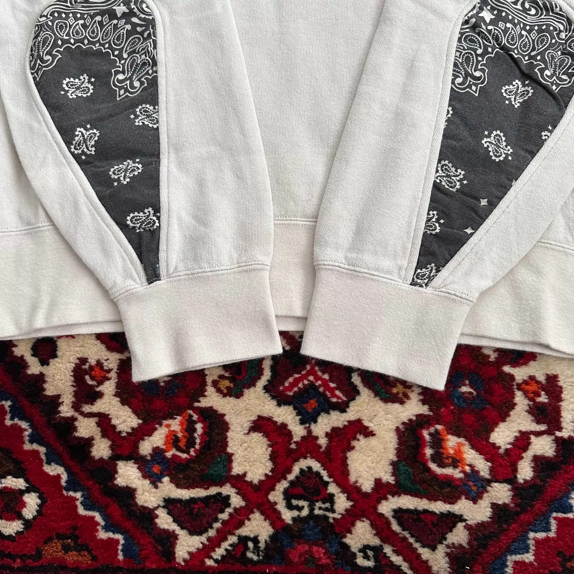 Visvim Visvim 19AW ICT Albacore Jumbo Hoodie 1 Paisley Drop Size US S / EU 44-46 / 1 - 6 Thumbnail