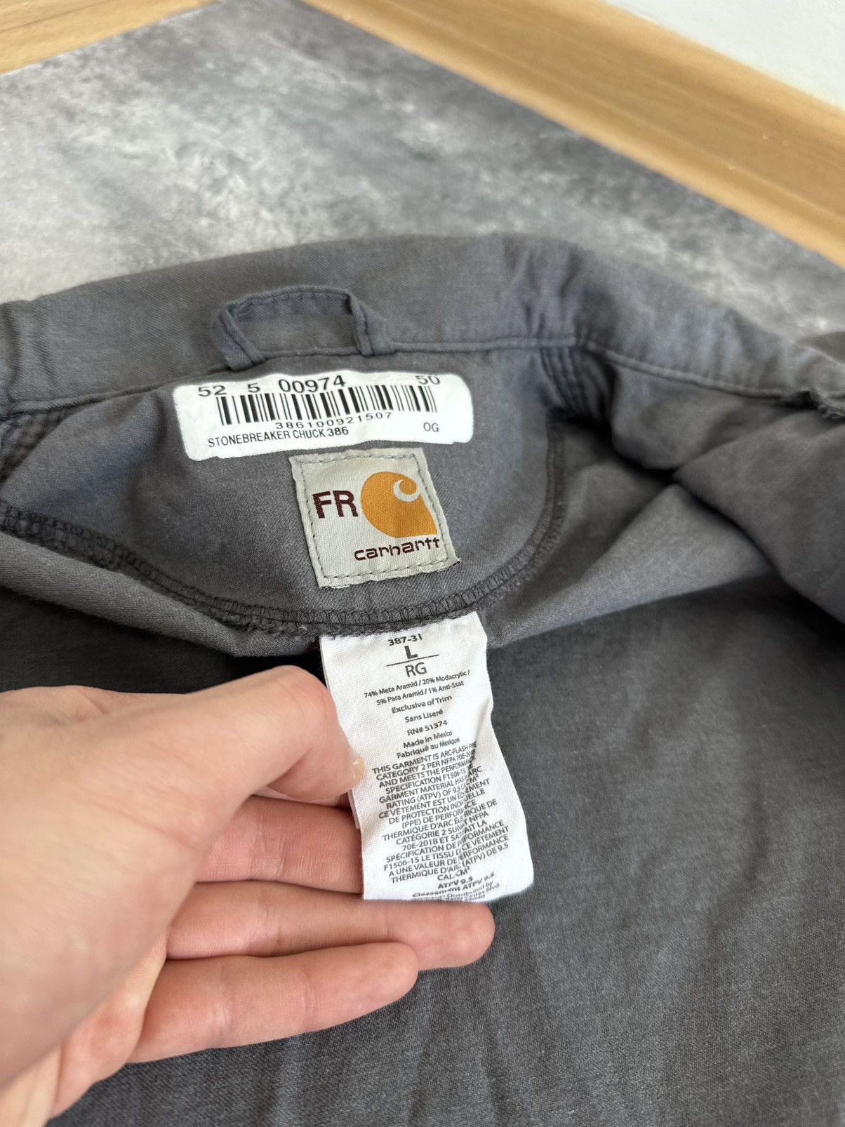 Carhartt Vintage Carhartt USA Flame Resistant Utility Work Overall Size US 36 / EU 52 - 22 Thumbnail