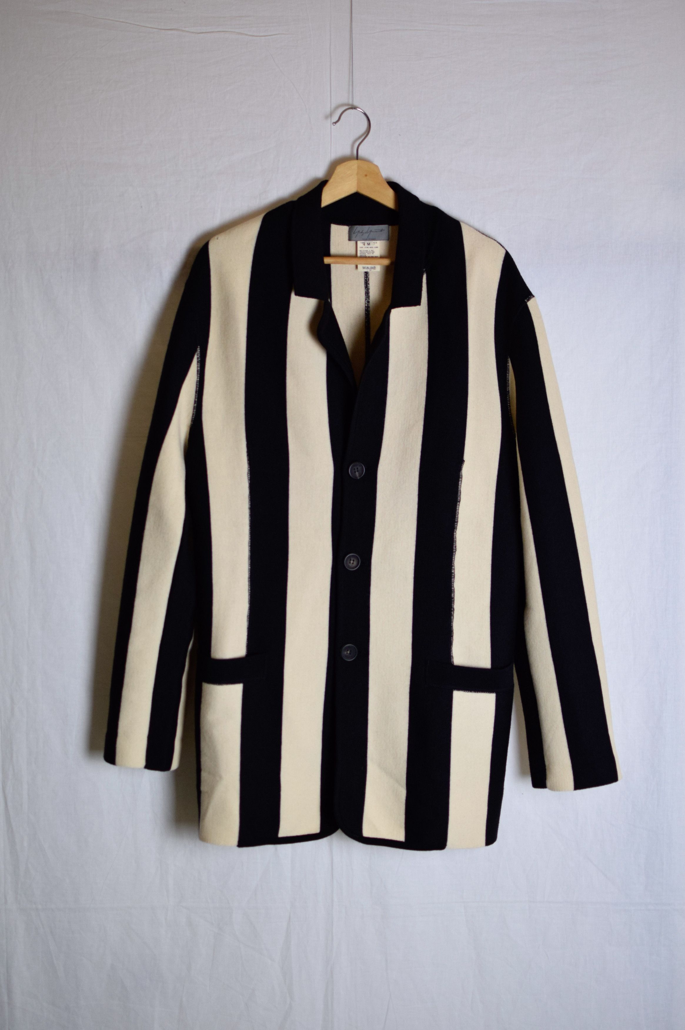 Yohji Yamamoto YYPH Archive Striped Blazer Size 50R - 2 Thumbnail
