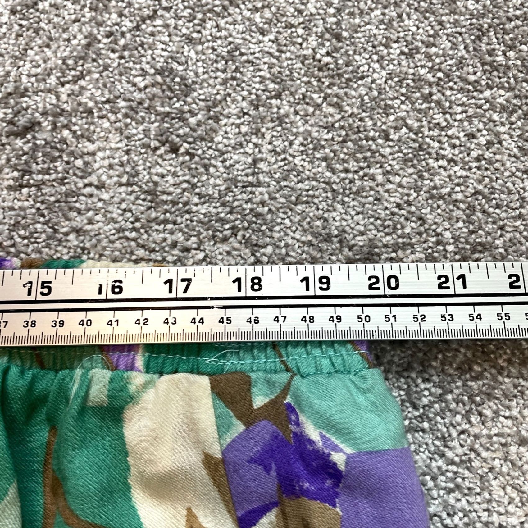 Vintage Campus Casuals Skirt Womens XL Green Elastic Waist Pocket Midi A-Line Ladies Night/Party Casual - Womens XL Green Elastic Waist Midi Skirt Size 40" / US 18 - 5 Thumbnail