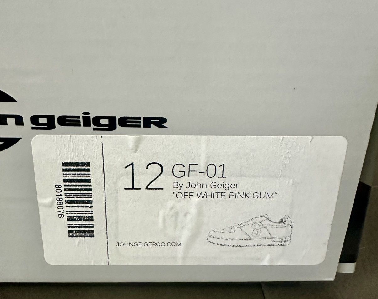 John Geiger John Geiger GF-01 size 12. DS. Off white/pink/gum Size US 12 / EU 45 - 6 Thumbnail