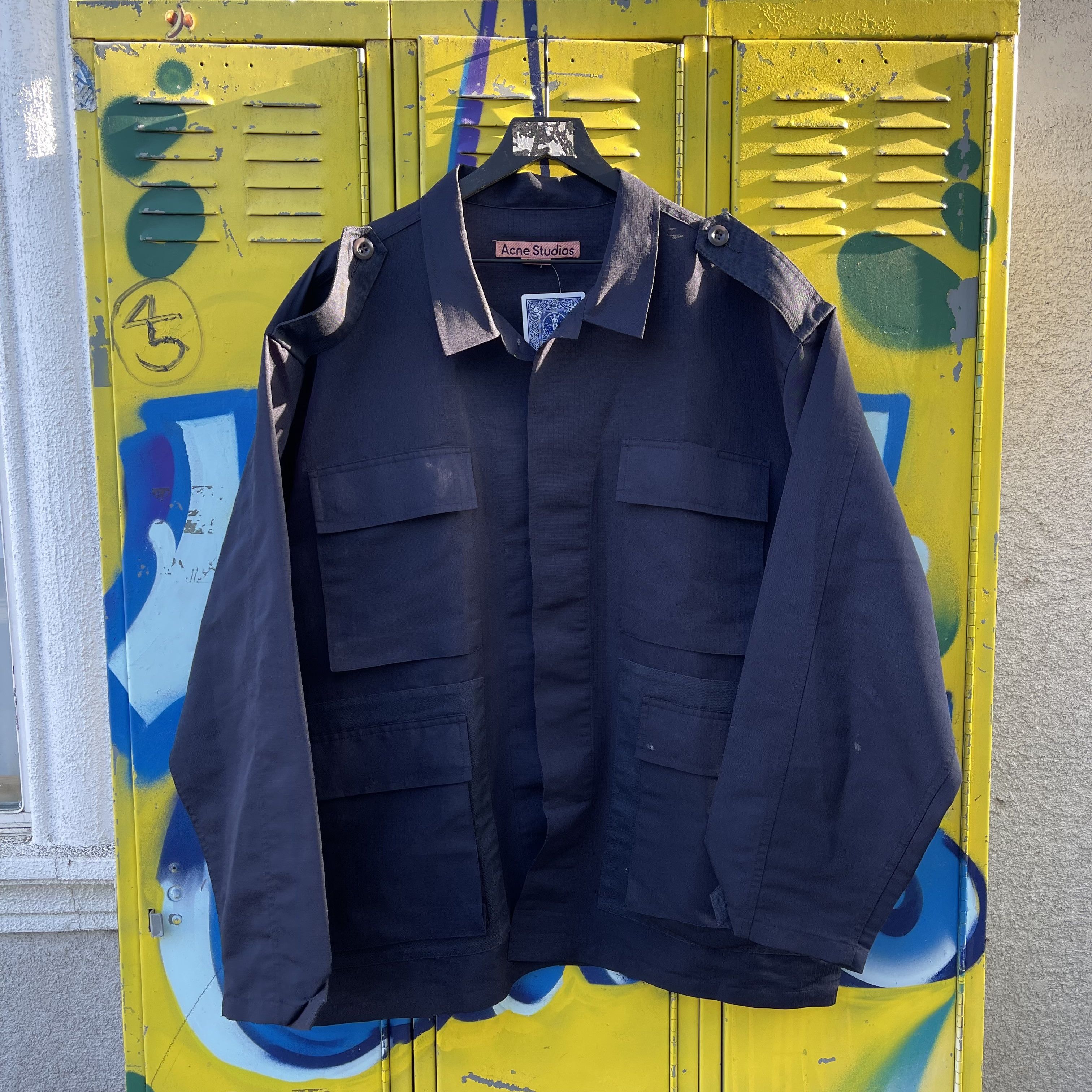 Acne Studios Acne Studios Patson Tech Light Jacket Size US XL / EU 56 / 4 - 1 Thumbnail