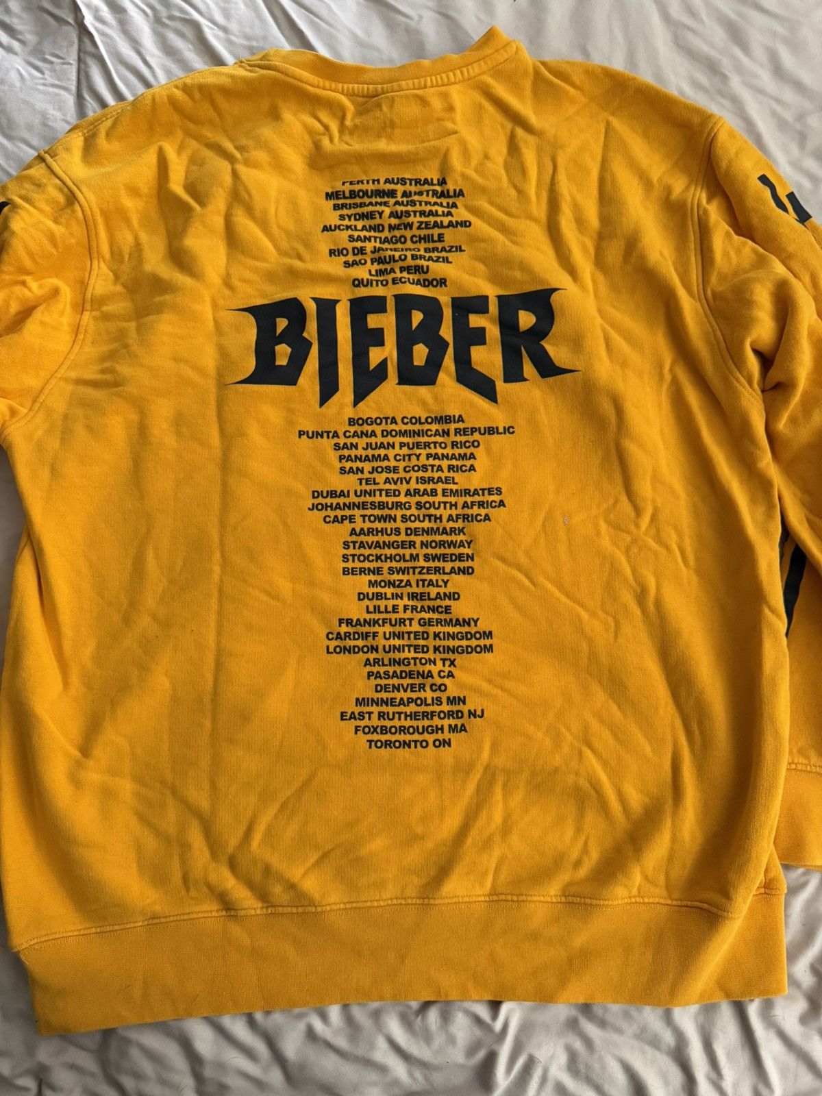 Justin Bieber Justin Bieber World Tour Sweater Size US L / EU 52-54 / 3 - 2 Thumbnail